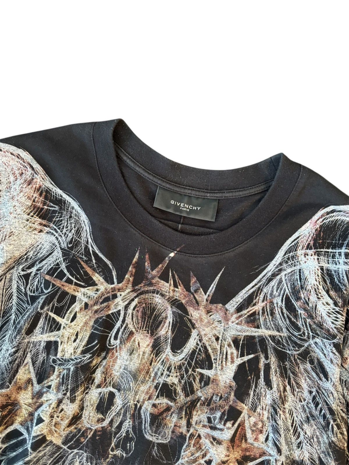 Givenchy Givenchy by Riccardo Tisci Skull with Wings Tshirt | Grailed