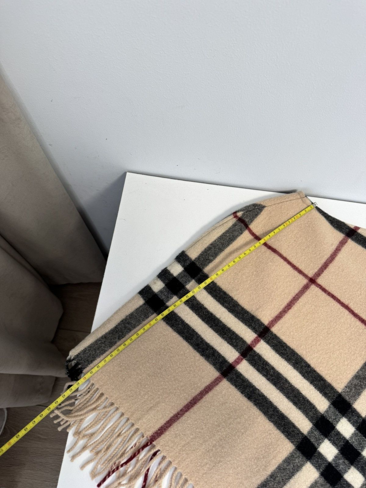 Burberry Burberry London Nova Check Poncho Cape Merino Wool& Cashmere Size L / US 10 / IT 46 - 19 Thumbnail
