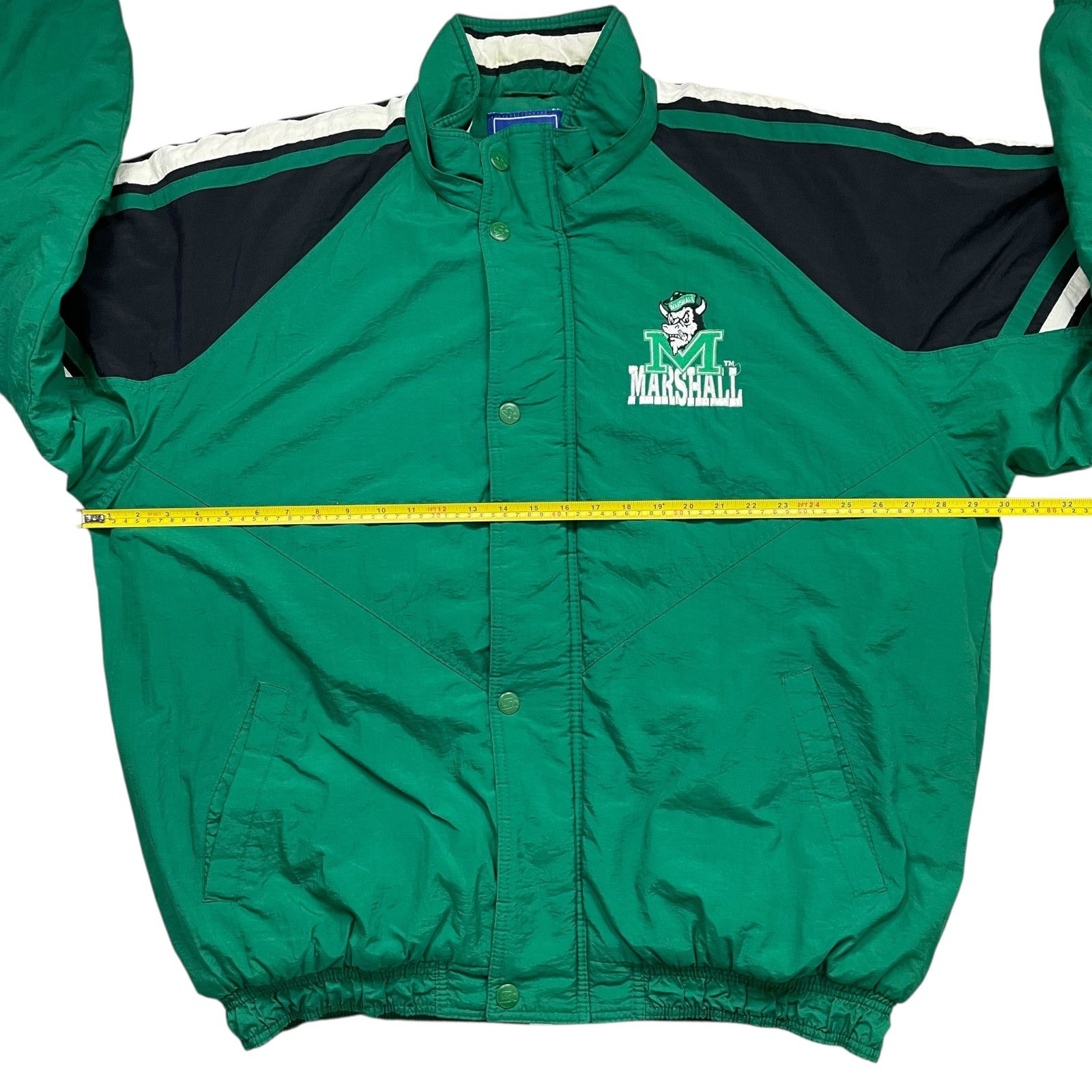 NCAA VTG 90s MARSHALL THUNDERING HERD STARTER PUFFER JACKET Sz XL Size US XL / EU 56 / 4 - 11 Thumbnail