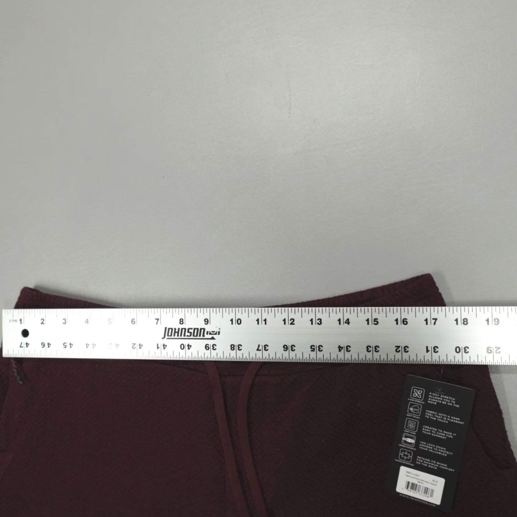 Vintage 7 Diamonds Restoration Performance Joggers Size XL Maroon Textured Stretch Men's Size US 36 / EU 52 - 5 Thumbnail