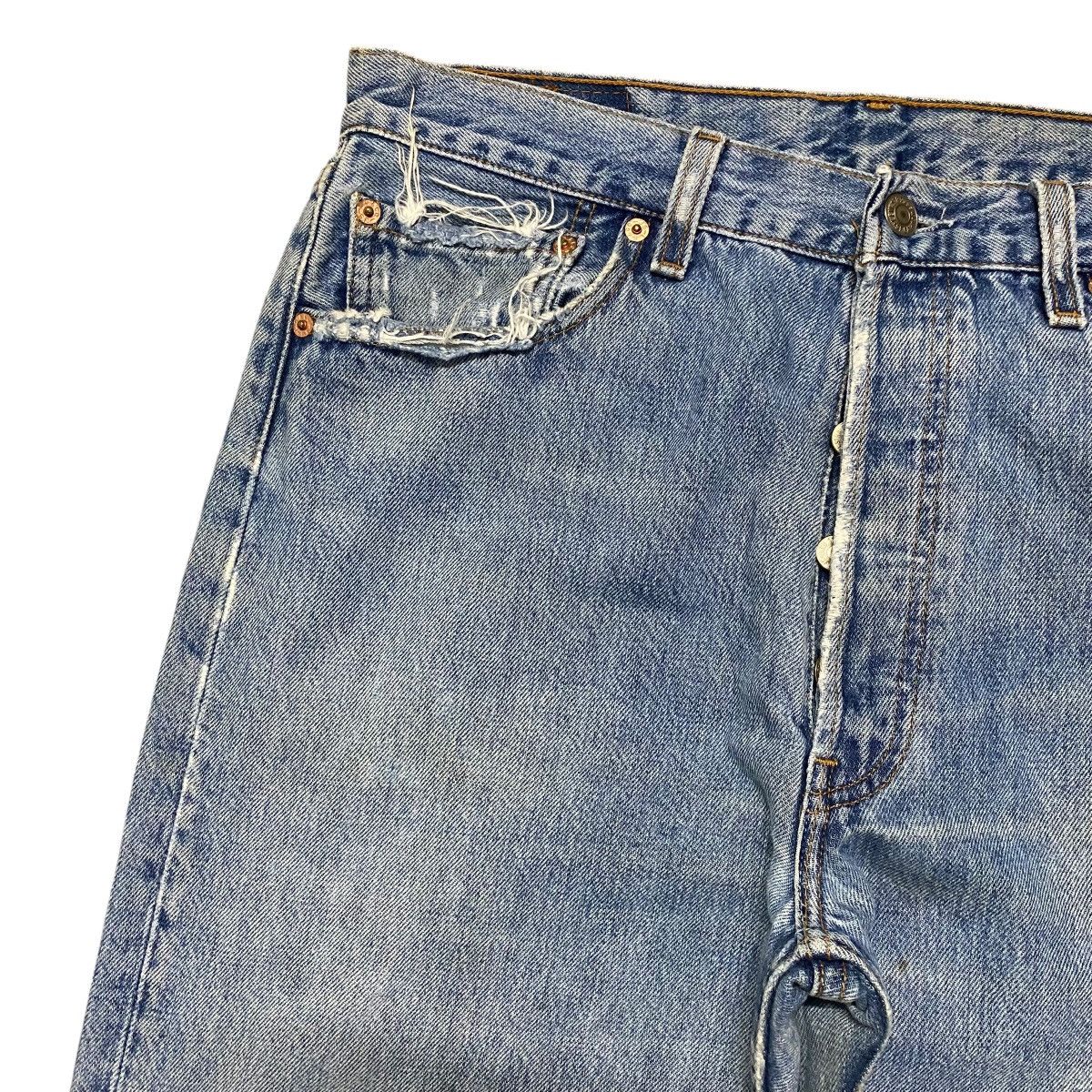 Levi's Vintage Levi's 501 Distressed Jeans Size US 33 - 4 Thumbnail