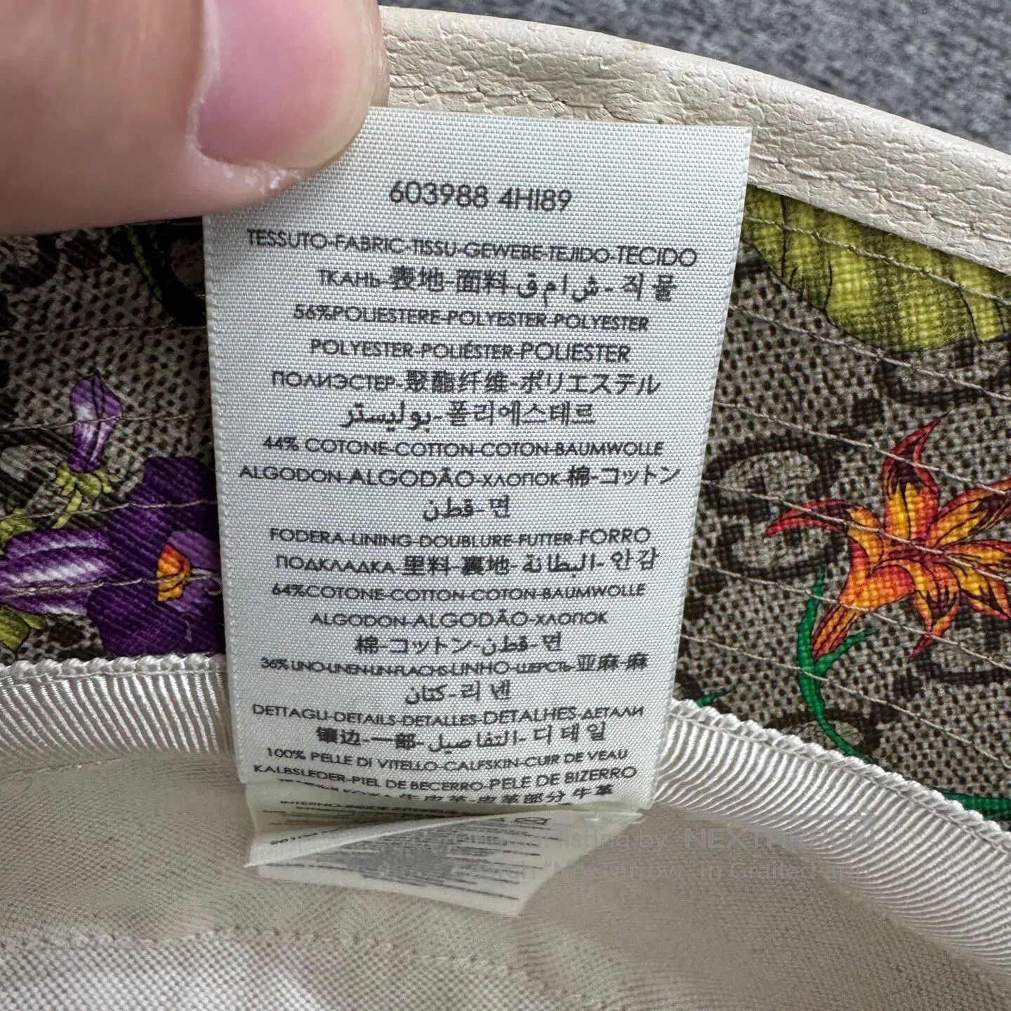 Gucci Guicci Fisherman's Hat| Size ONE SIZE - 8 Thumbnail