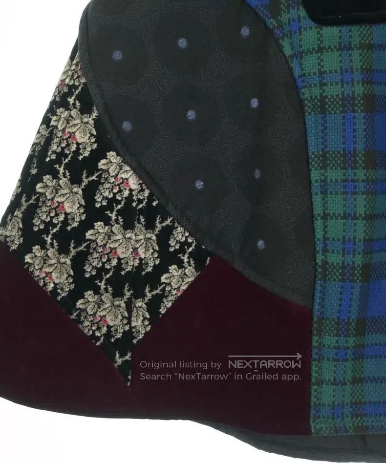 Comme des Garcons Comme Des Garcons size M Patchwork Asymmetrical Skirt Size 25" / US 0 / IT 36 - 4 Thumbnail