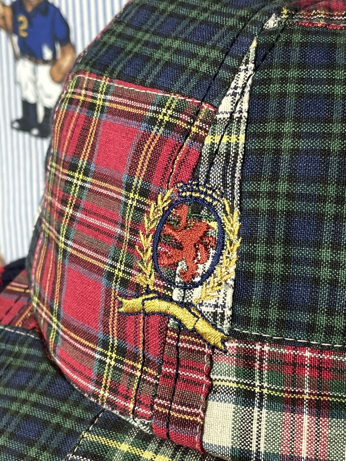 Tommy Hilfiger × Vintage Cap Tommy Hilfiger Lion Crest Patch OG Vintage 90’s Size ONE SIZE - 5 Thumbnail