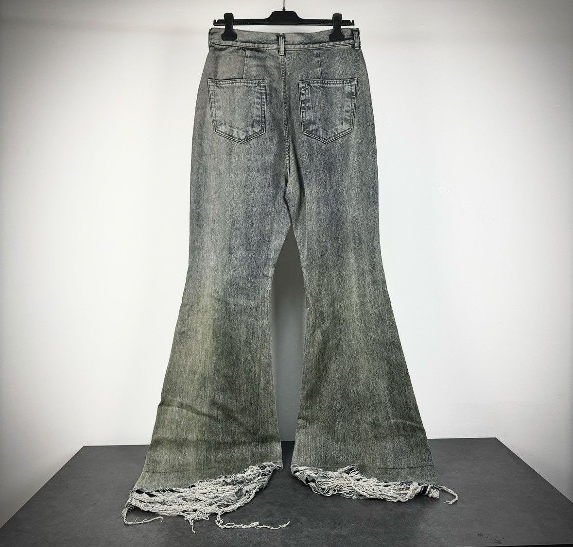 Rick Owens Rick owens Bolan Bootcut acid degrade sample | Grailed