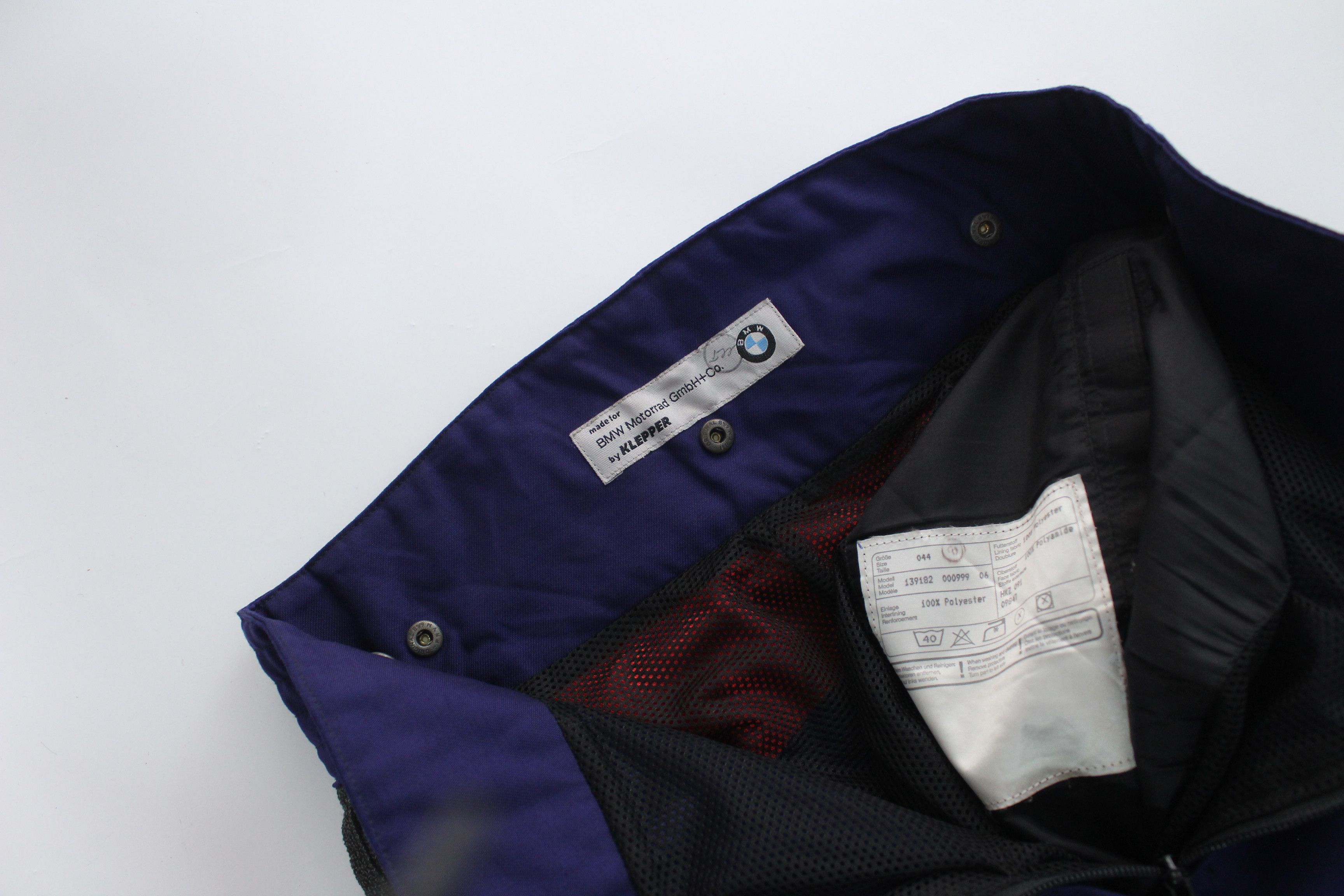 BMW MOTORRAD Motorcycle PANTS KLEPPER Sz 44 Made In Germany