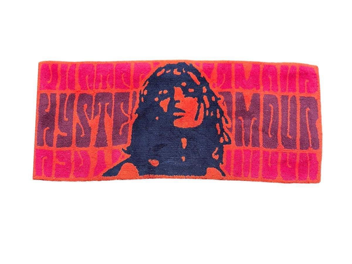image of Hysteric Glamour Rectangle Rug in Orange, Men's