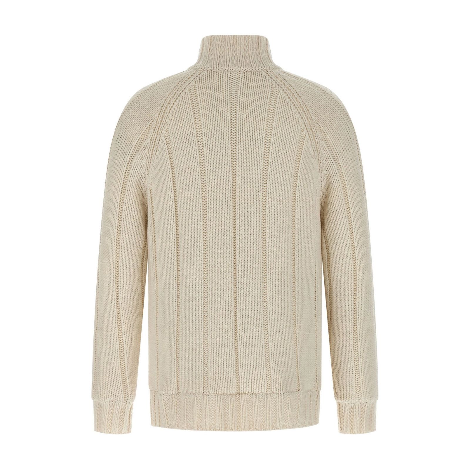 Brunello Cucinelli BRUNELLO CUCINELLI White Cashmere Knitted Down Jacket New & Size US L / EU 52-54 / 3 - 2 Thumbnail
