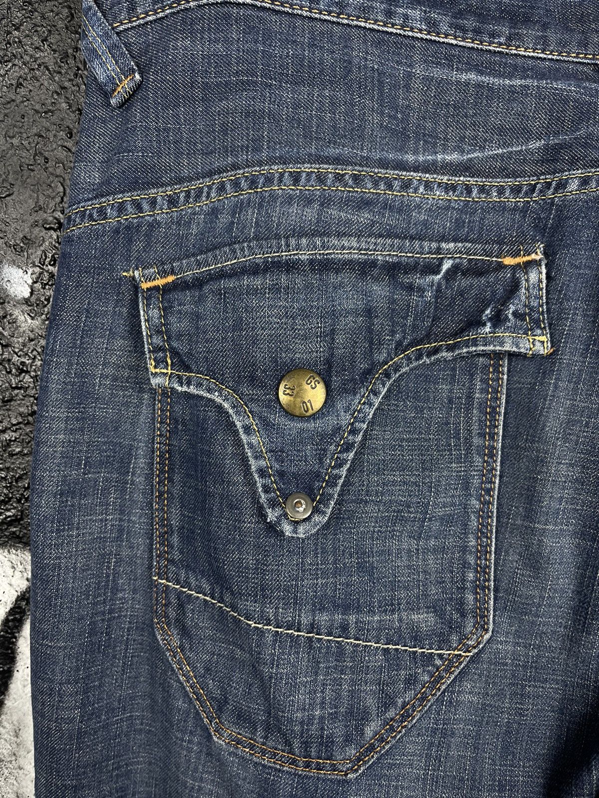 G-Star G-Star RAW Limit Regular Cotton Blue Denim Wide Leg Jeans Men’s Size W34 L34 Size US 34 / EU 50 - 10 Thumbnail