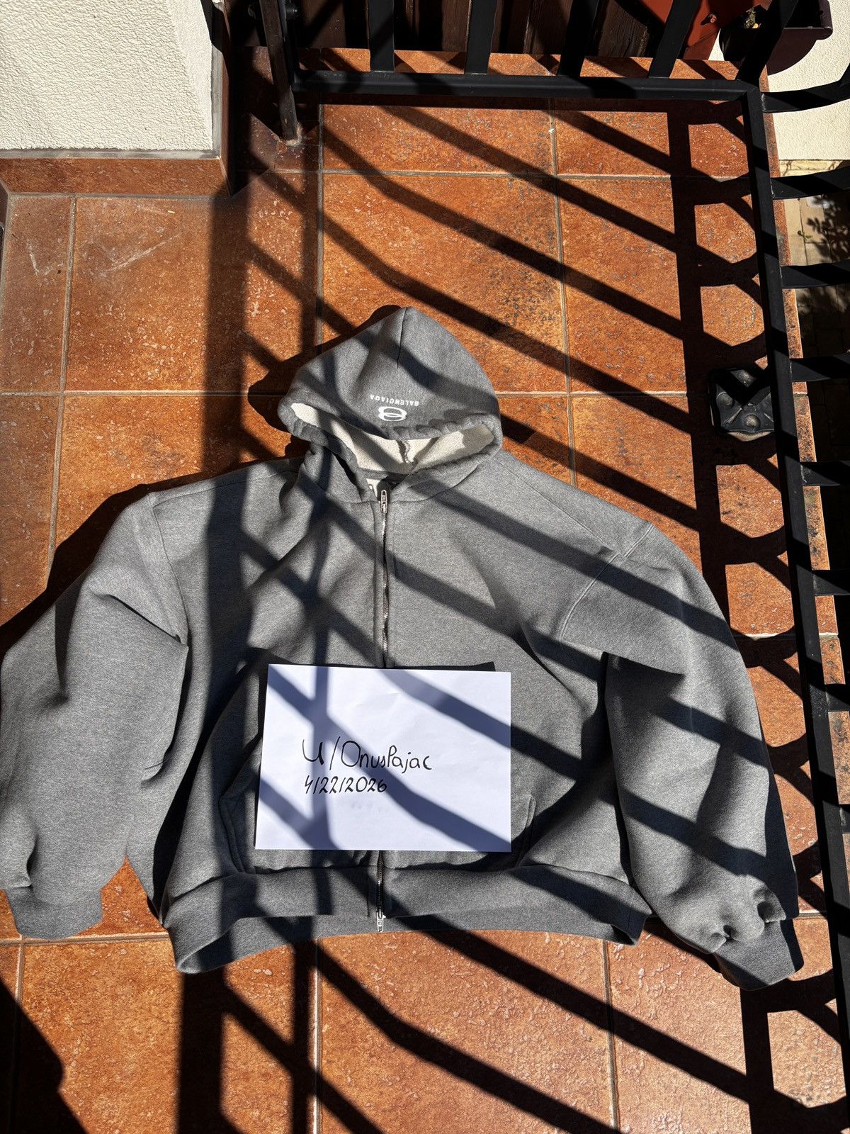 Balenciaga Balenciaga SS24 Unity Embro Hoodie Size US S / EU 44-46 / 1 - 1 Thumbnail