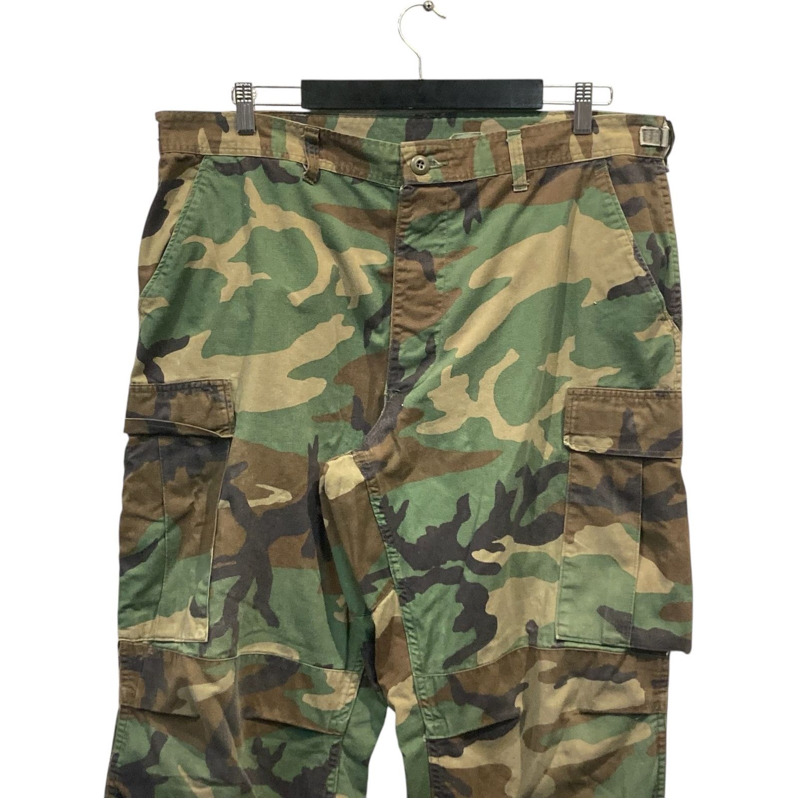 Vintage Vintage Military Camo Cargo Pants 37x32 Size US 37 - 2 Thumbnail