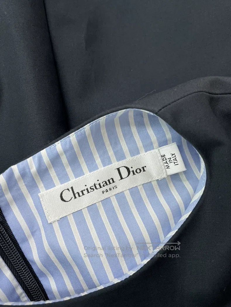 Dior Dior Black irregular design dress Size XS / US 0-2 / IT 36-38 - 4 Thumbnail