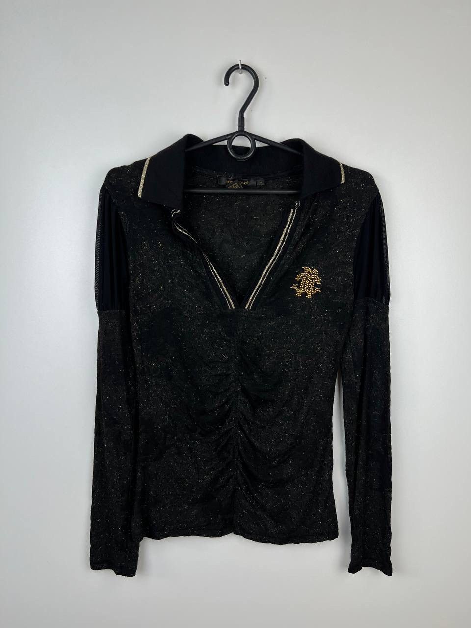 Roberto Cavalli × Vintage Roberto Cavalli vintage long sleeve women’s size M Size M / US 6-8 / IT 42-44 - 1 Thumbnail