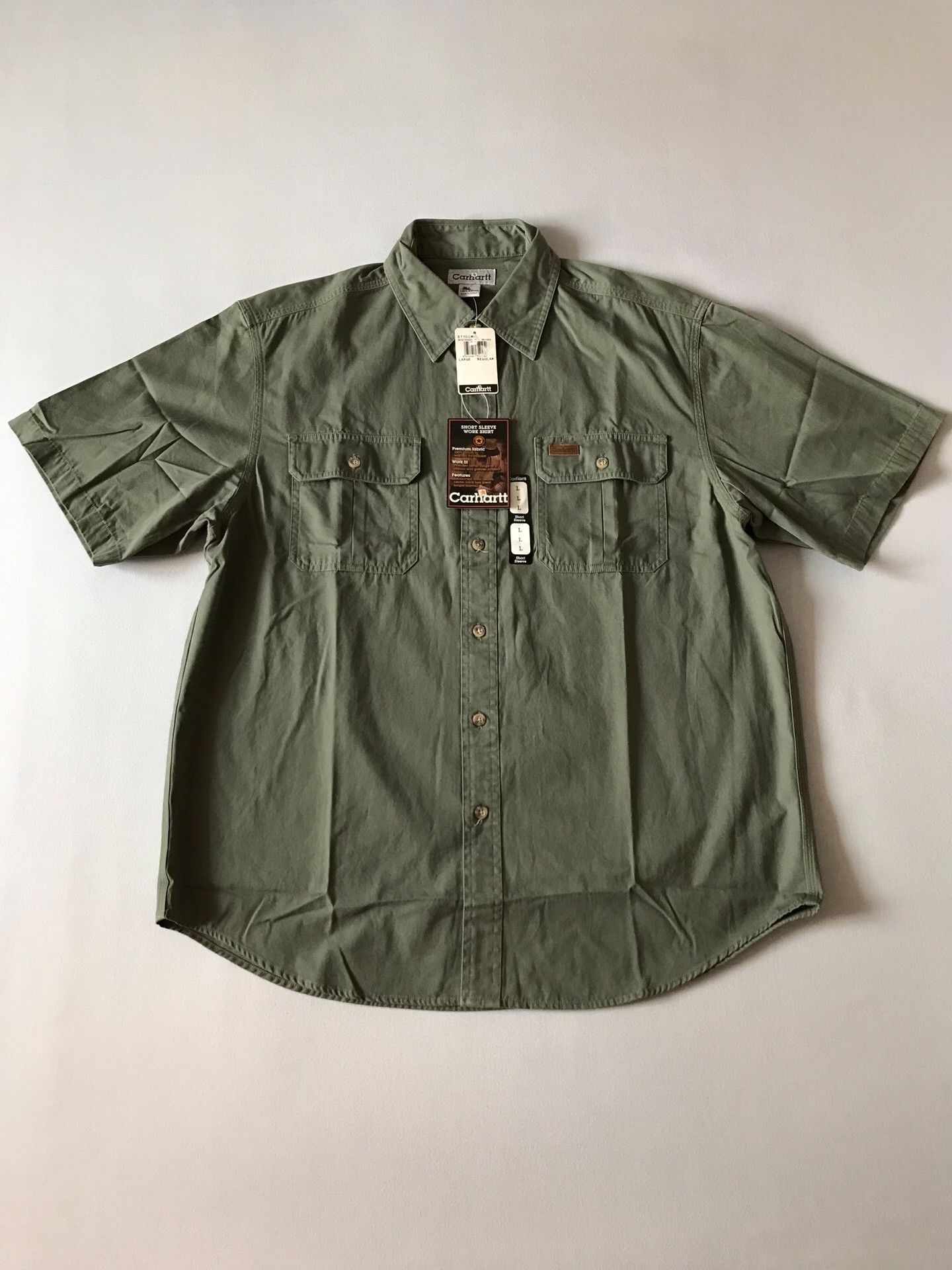 Carhartt Carhartt S110 LMO Short Sleeve Shirt Size US L / EU 52-54 / 3 - 1 Thumbnail