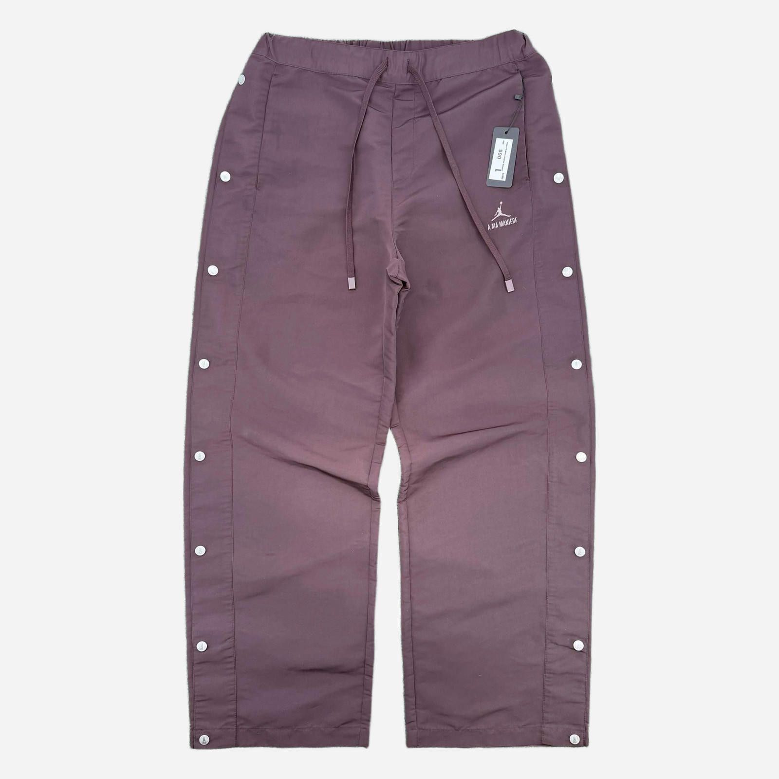 Jordan Brand Jordan x A Ma Maniere Snap Pant Mahogany L Size US 34 / EU 50 - 1 Thumbnail