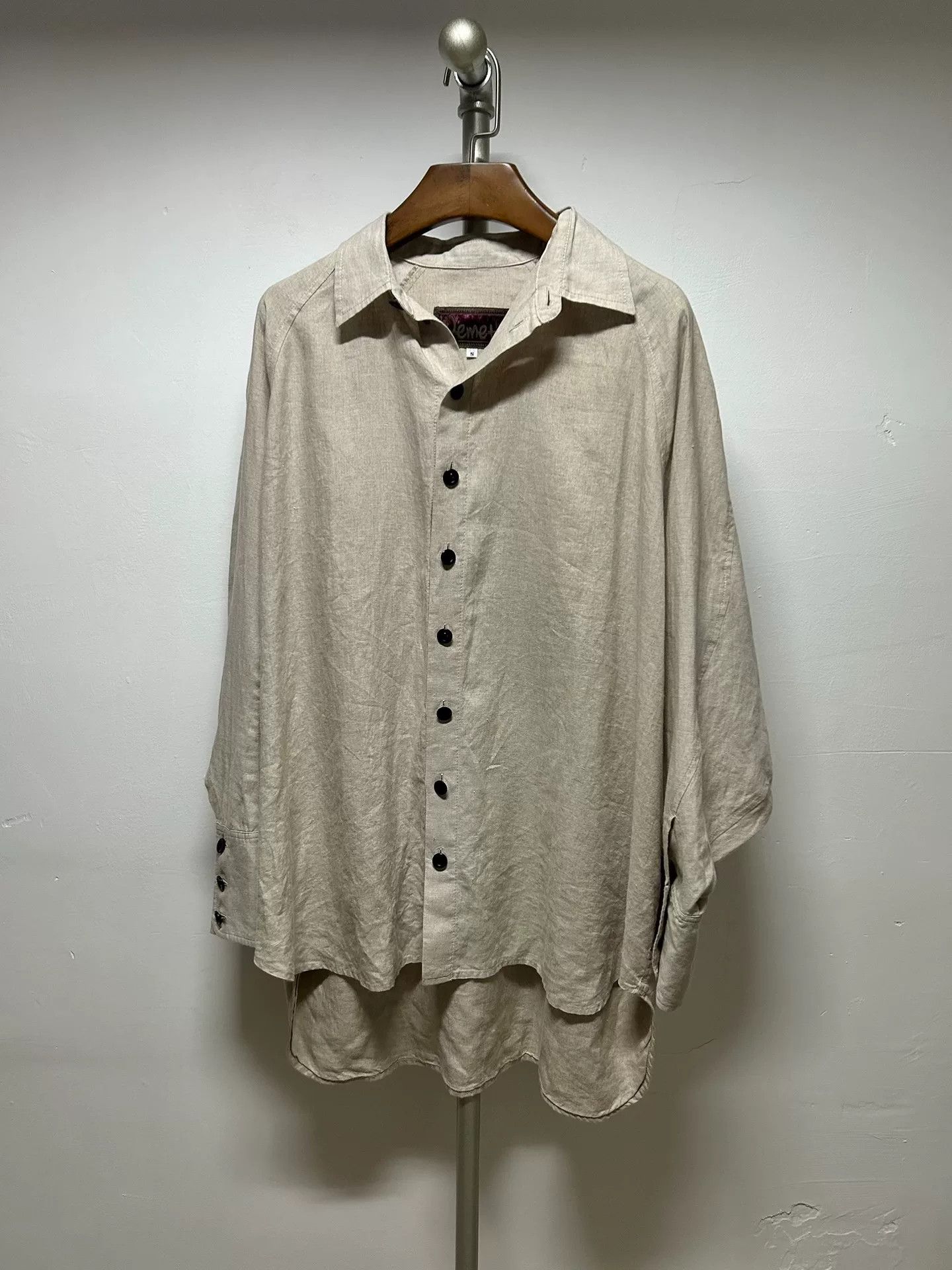Christopher Nemeth Ne Rope Knot Linen Shirt Size US S / EU 44-46 / 1 - 1 Thumbnail