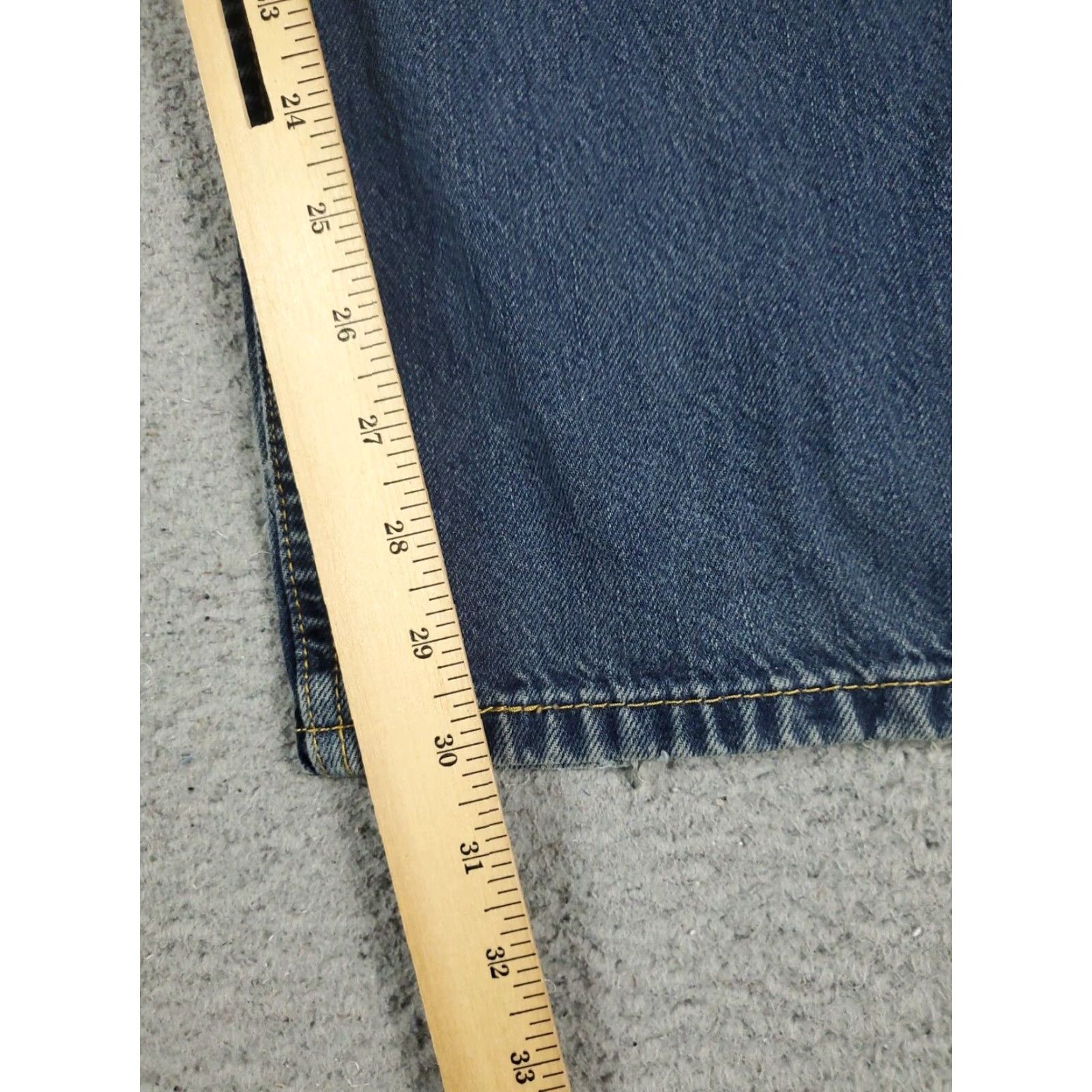 Levi's Levis 559 Relaxed Straight Leg Blue Jeans Mens 38x30 Regular Fit Size US 38 / EU 54 - 5 Thumbnail