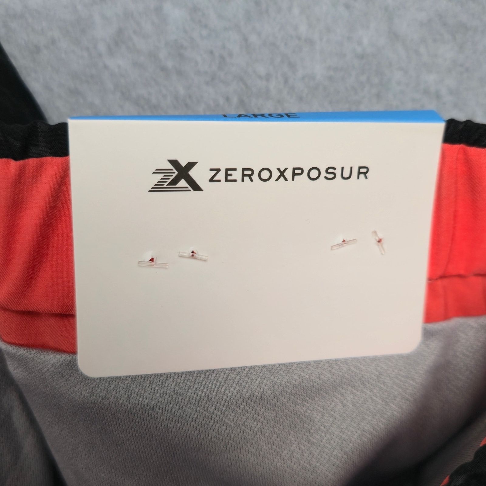 ZeroXposur NWT ZeroXposur Mens Large UV Black Lined Swim Trunks Size US 37 - 13 Thumbnail