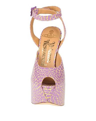 Vivienne Westwood o1f1d3z0426 Vargas Elevated Platform Shoes in Lilac/Yellow Size US 8 / IT 38 - 4 Thumbnail