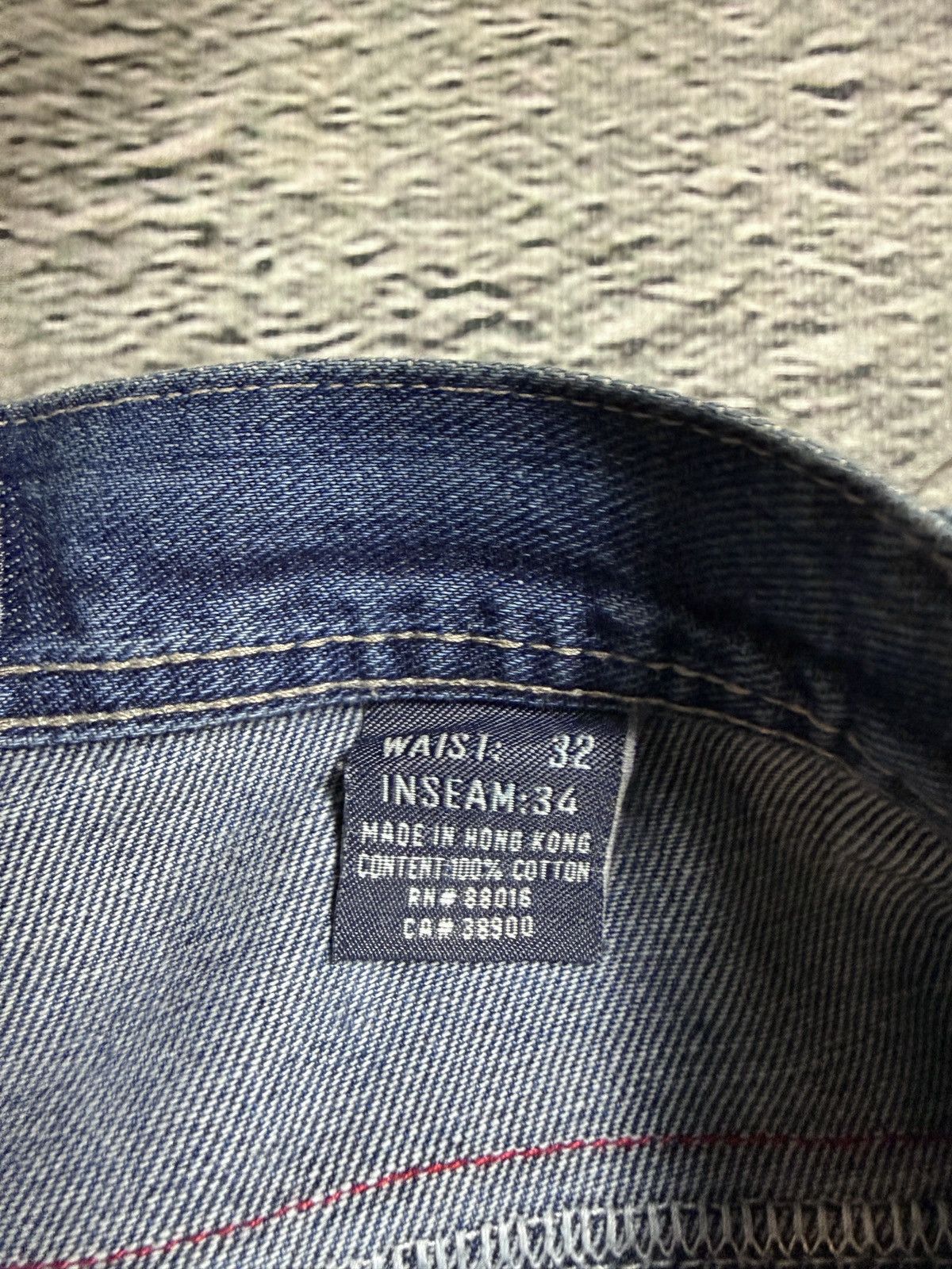 Pelle Pelle Pelle Pelle vintage stone washed blue jeans Y2K baggy denim Size US 32 / EU 48 - 9 Thumbnail