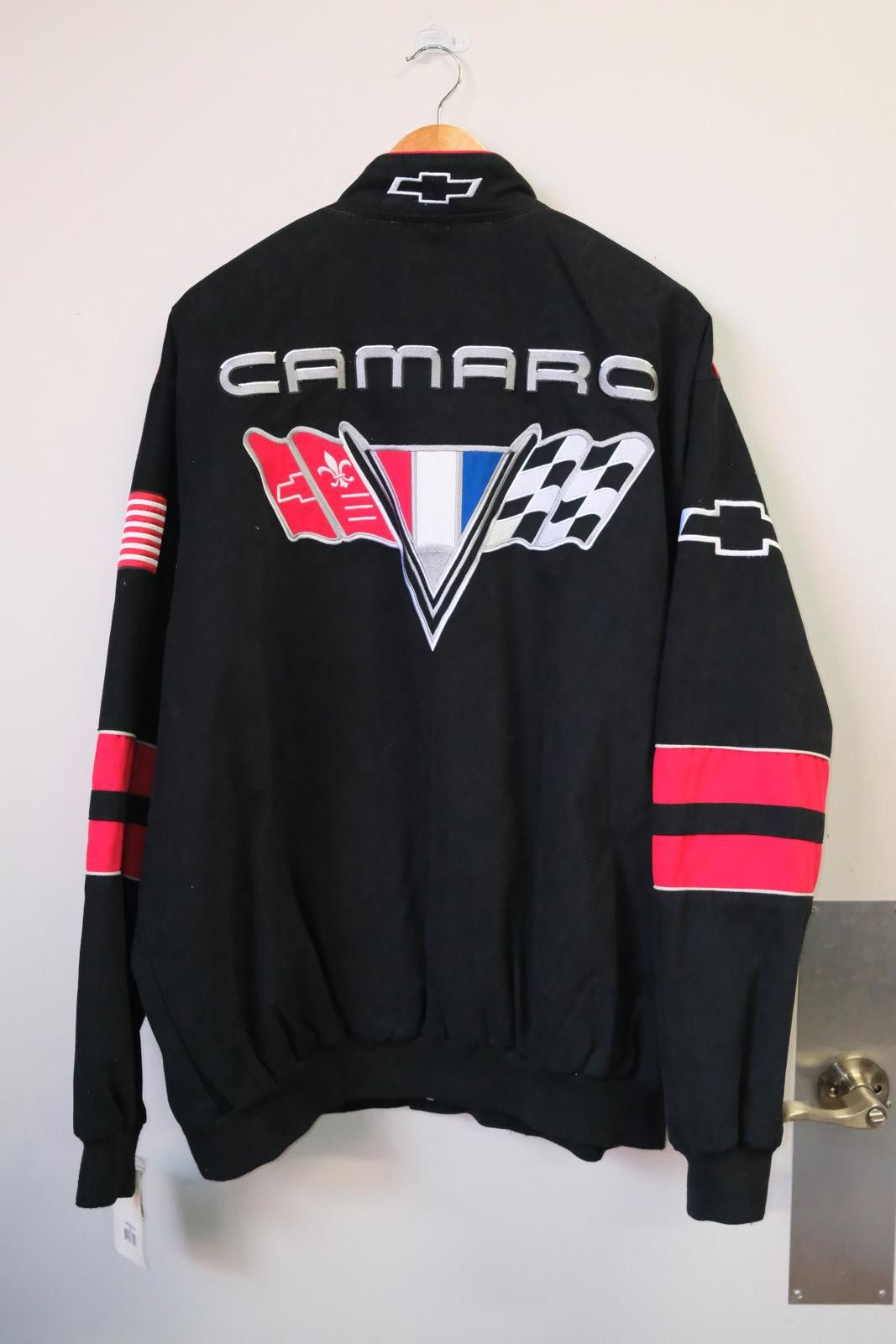 Vintage 2010's GM JH Design Chevrolet Camaro Racing Jacket Size ONE SIZE - 2 Thumbnail