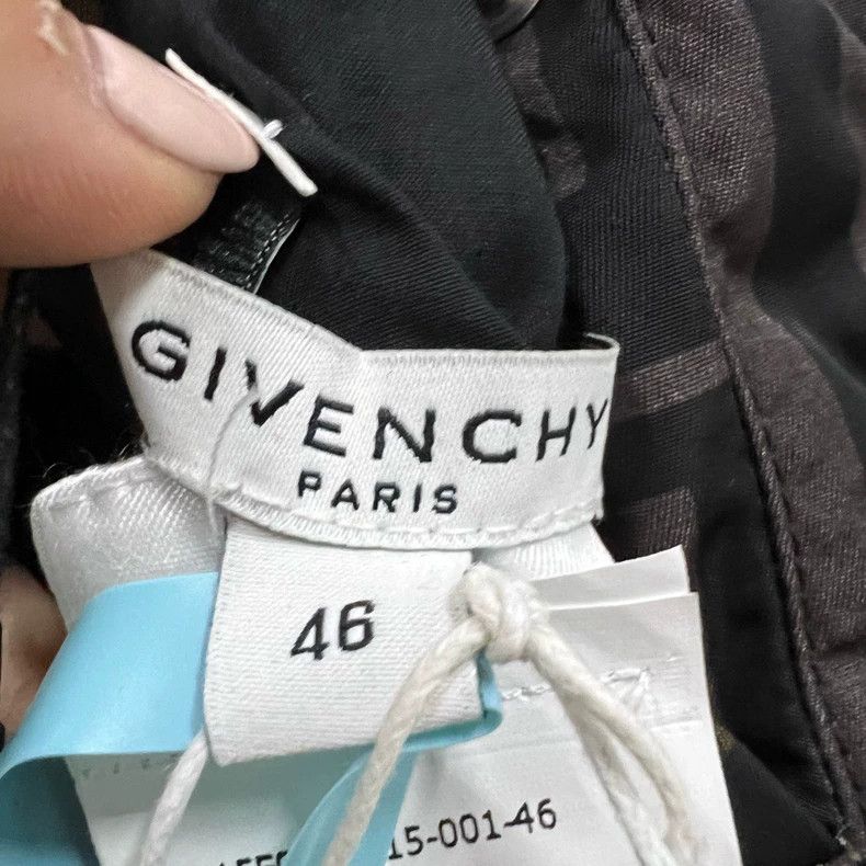 Givenchy Givenchy Size46 Black Pattern Printed Double Sided Baseball Size US M / EU 48-50 / 2 - 4 Thumbnail