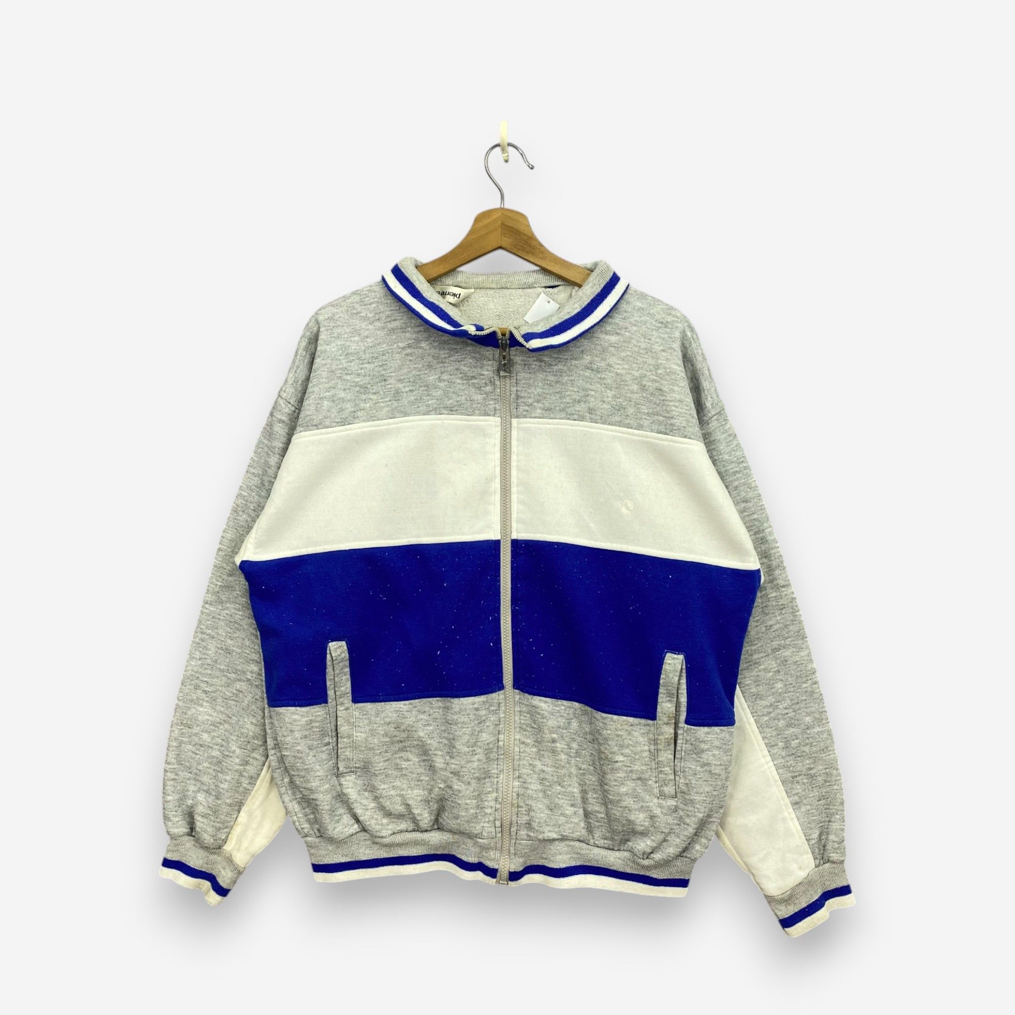 Pierre Cardin Vintage Pierre Cardin Sweater Zipper Y2K Style Sweatshirt Size US XL / EU 56 / 4 - 1 Thumbnail