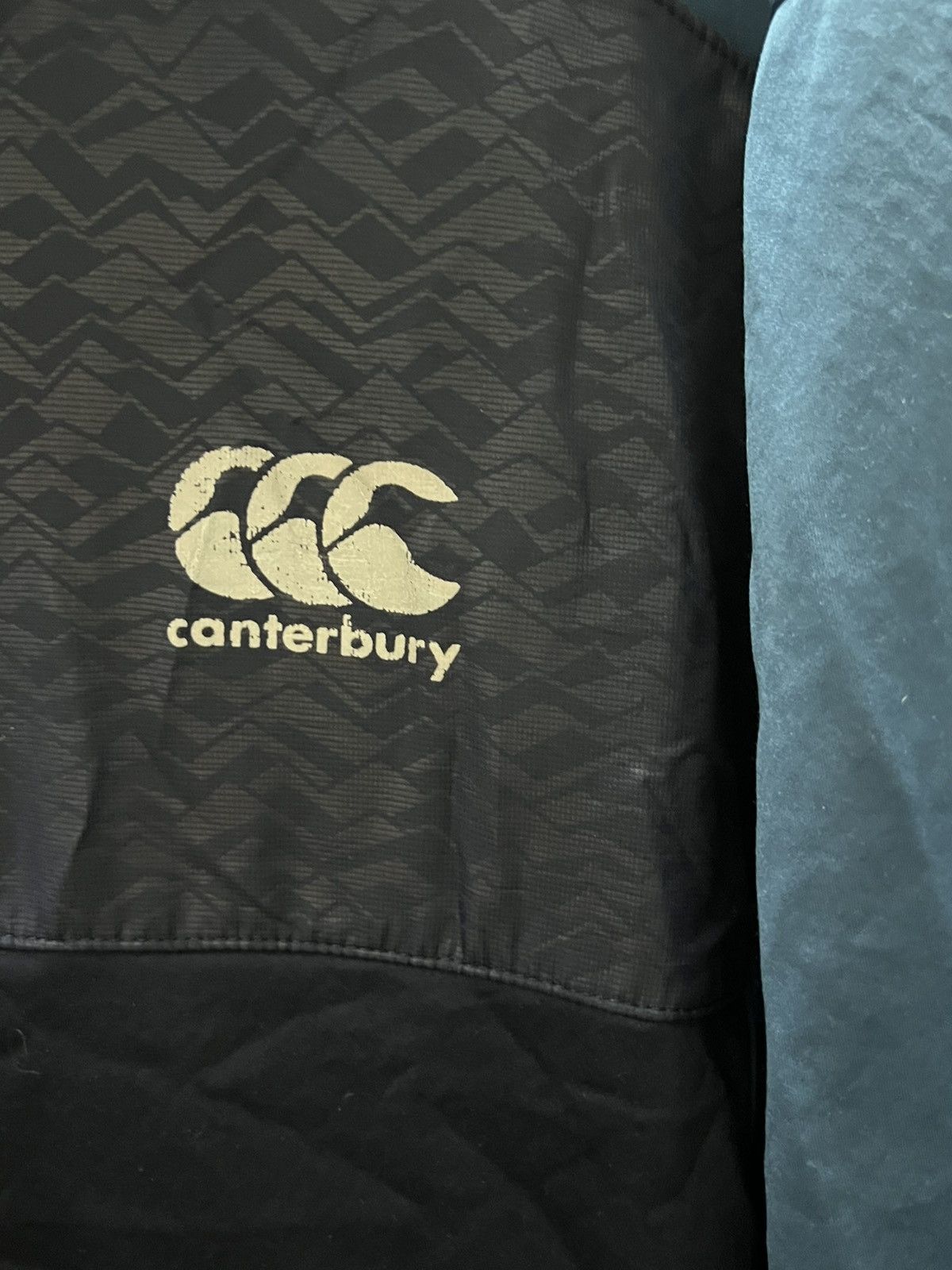 Canterbury of New Zealand CANTERBURY sweater hoodie THERMORED blue black Size US XL / EU 56 / 4 - 6 Thumbnail