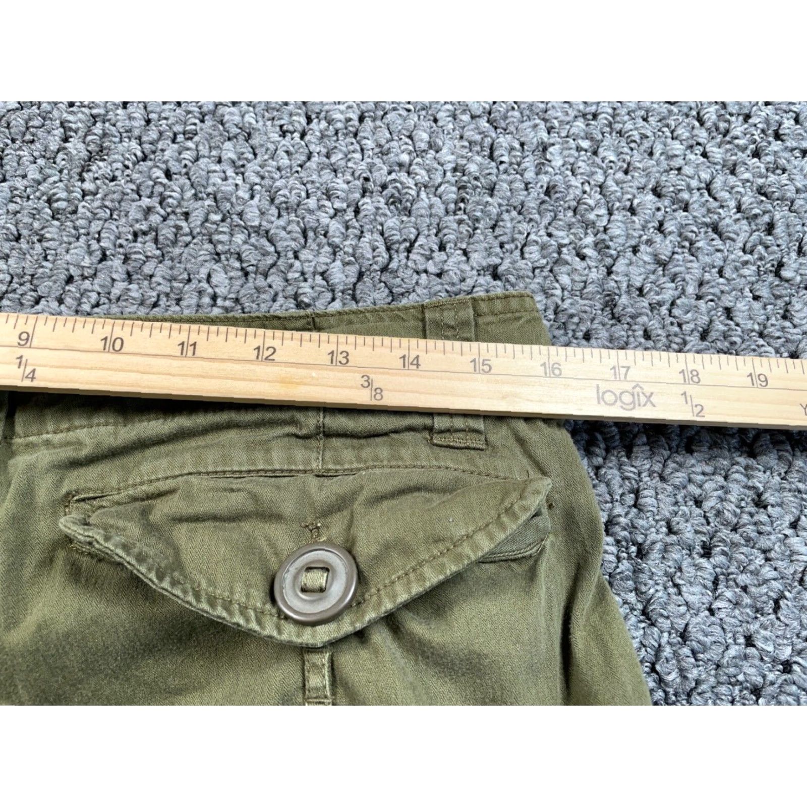 Vintage VINTAGE Sonoma Tactical Cargo Pants Mens 32 x 28 Green Straight Leg Workwear Outdoors Size US 30 / EU 46 - 4 Thumbnail