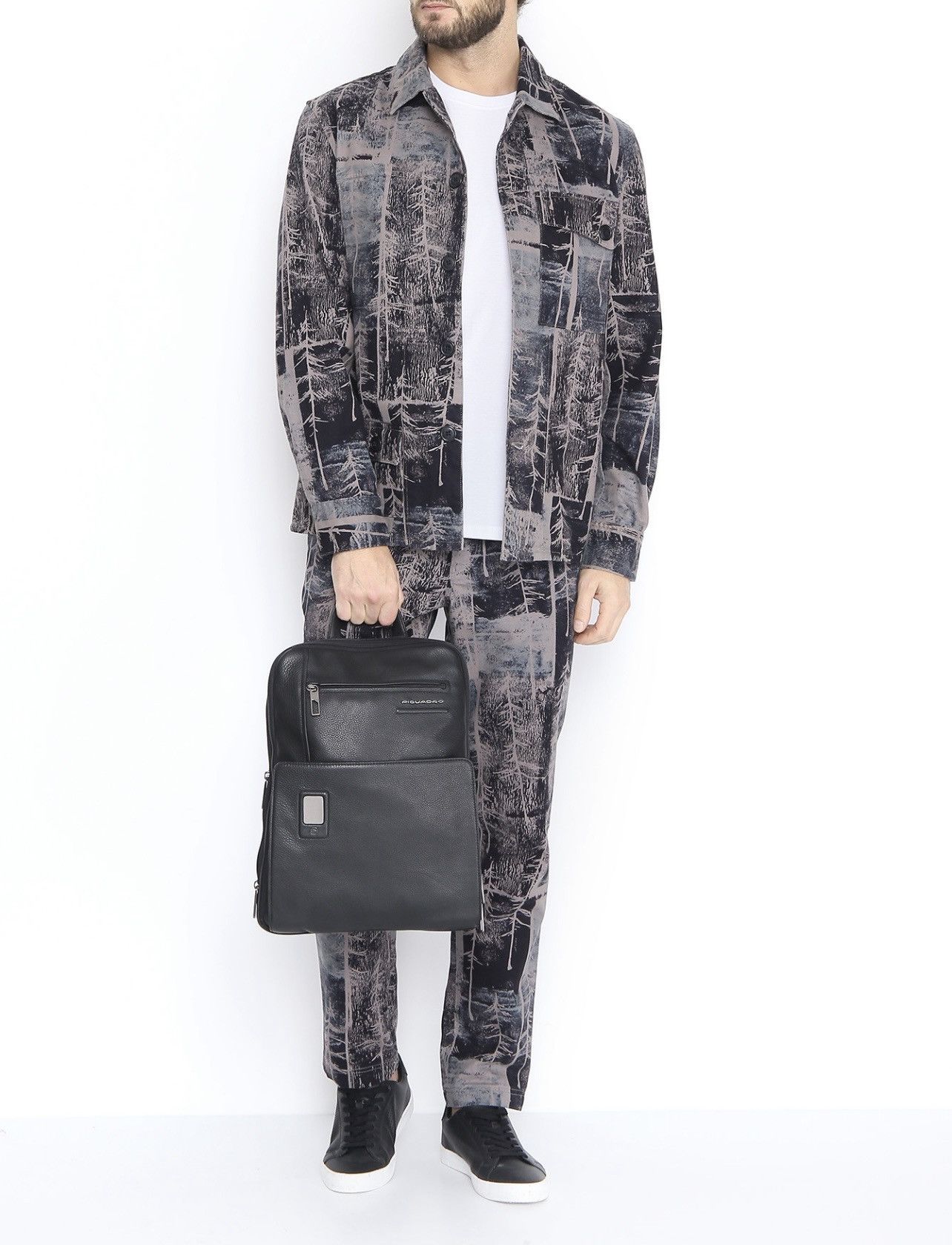 Paul Smith !DS! FW22 Paul Smith Grey Forest Summer Overshirt Jacket Size US M / EU 48-50 / 2 - 4 Thumbnail