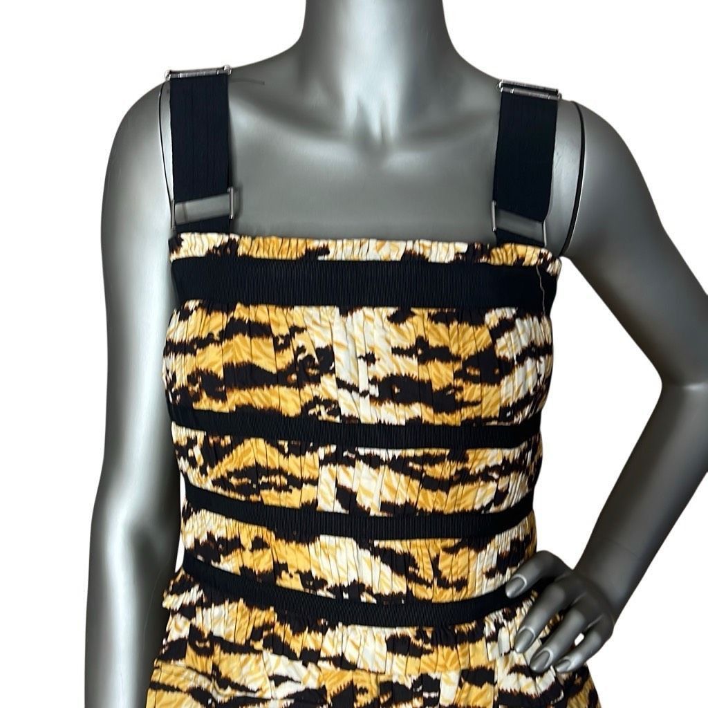 Dolce & Gabbana D&G by Dolce & Gabbana Sleeves Midi Dress Tiger Print (015) Size S / US 4 / IT 40 - 2 Thumbnail