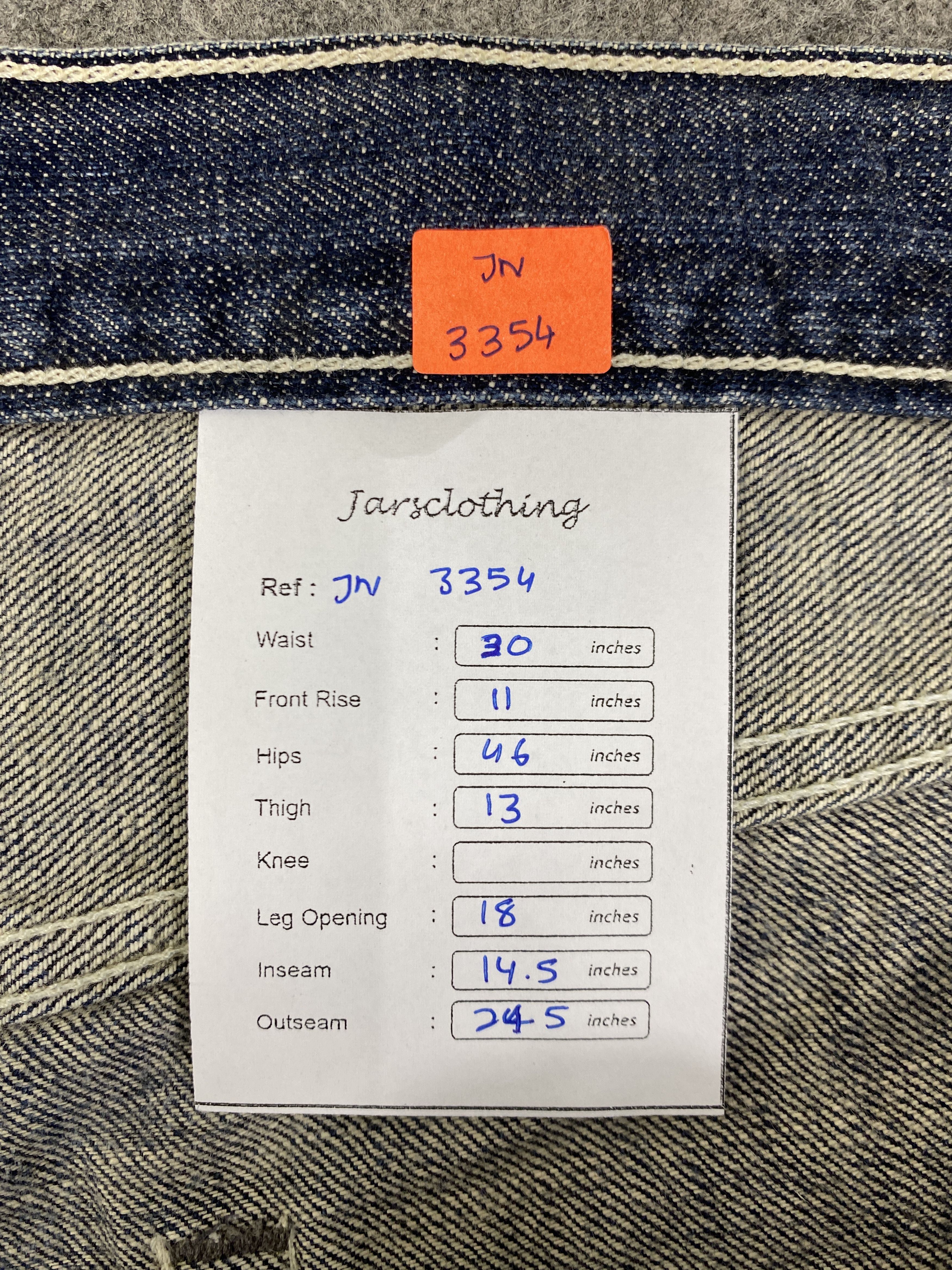 Levi's Faded Blue Vintage Levi's 503 Short Jeans 30x14.5 - JN3354 Size US 30 / EU 46 - 6 Thumbnail