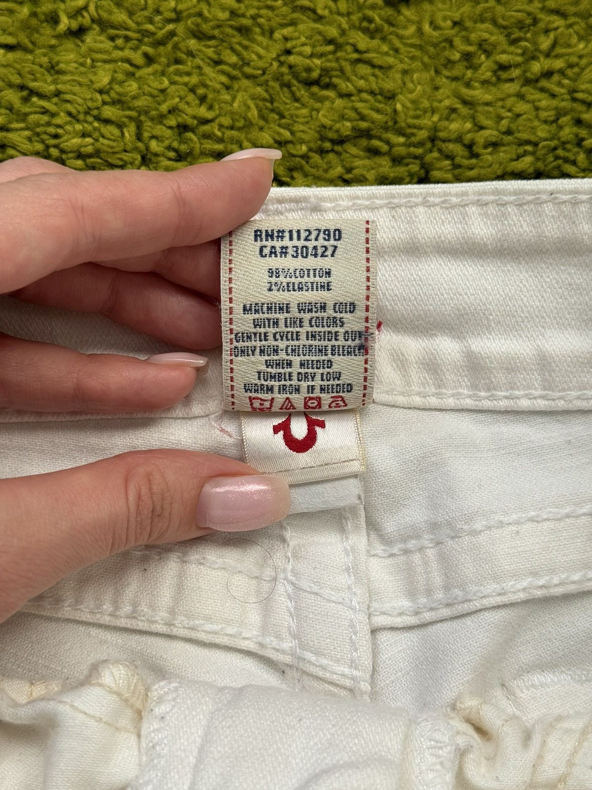 True Religion × Vintage 🇺🇸 True Religion Y2K vintage jeans denim made in USA Size 28" / US 6 / IT 42 - 6 Thumbnail