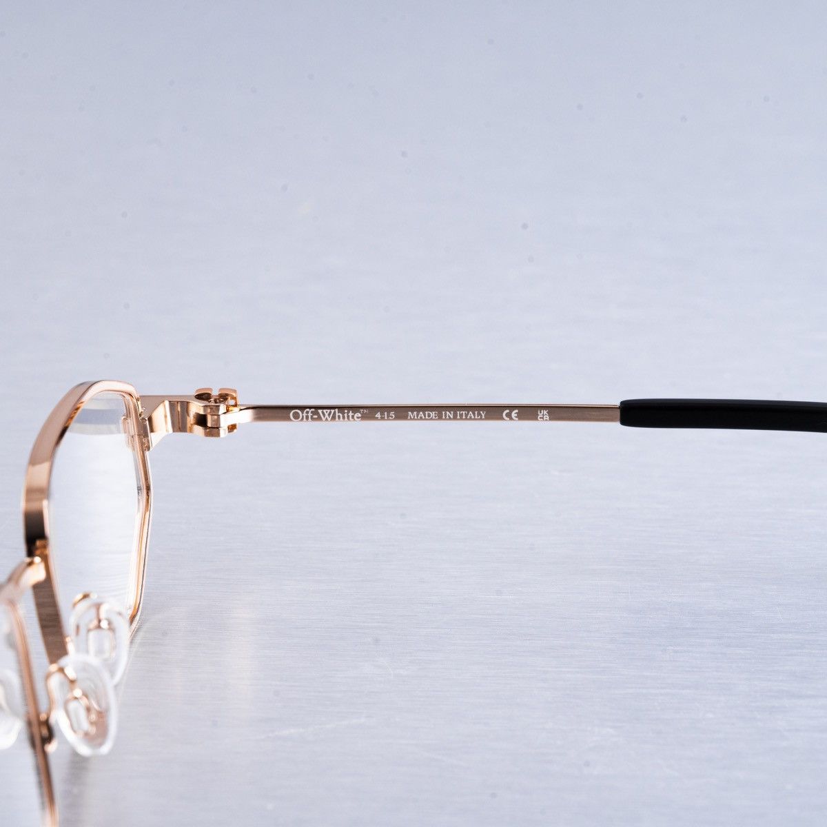 Officine Creative OFF WHITE STYLE 89 GOLD GLASSES Size ONE SIZE - 5 Thumbnail