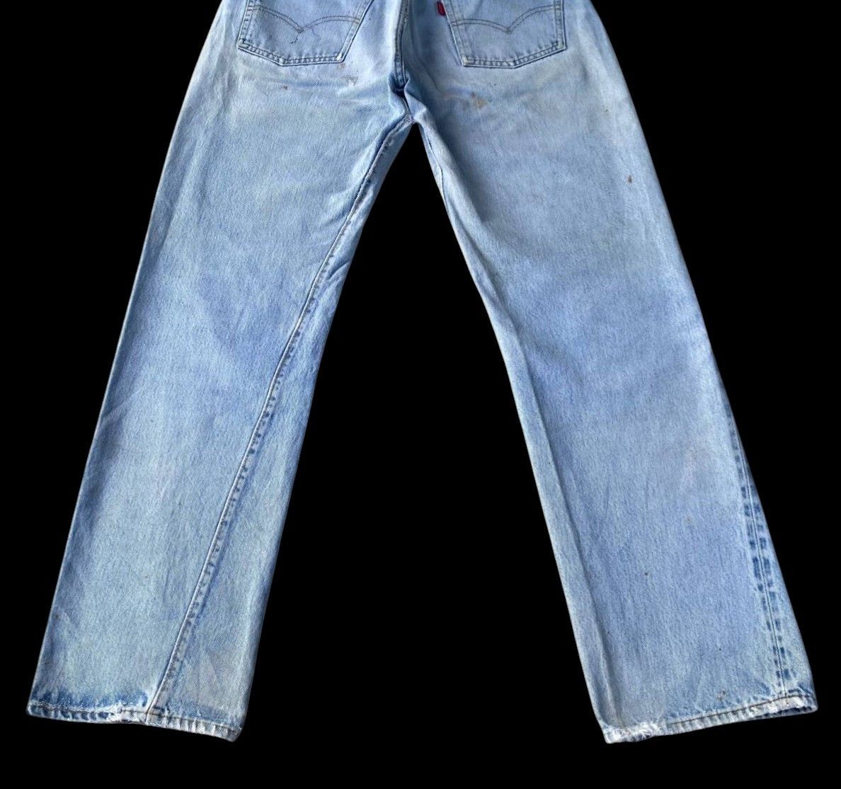 Levi's Vintage Clothing RARE 60s LEVI'S 501 REDLINE SINGLE DIGIT "6" BUTTON Size US 29 - 13 Thumbnail