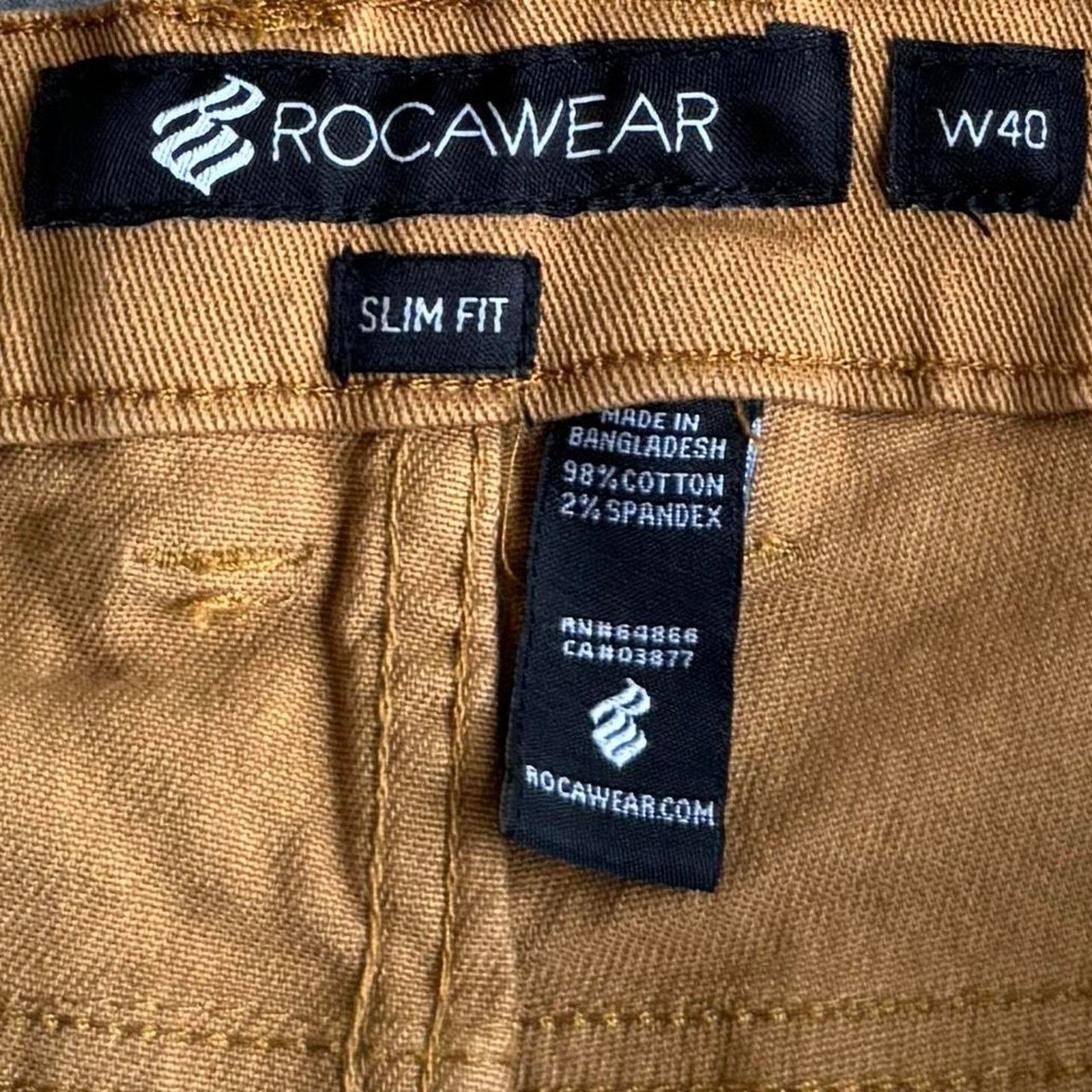 Rocawear × Southpole × Vintage Vintage Y2K Rocawear Embroidered Biker Grunge Denim Jeans Size US 40 / EU 56 - 4 Thumbnail