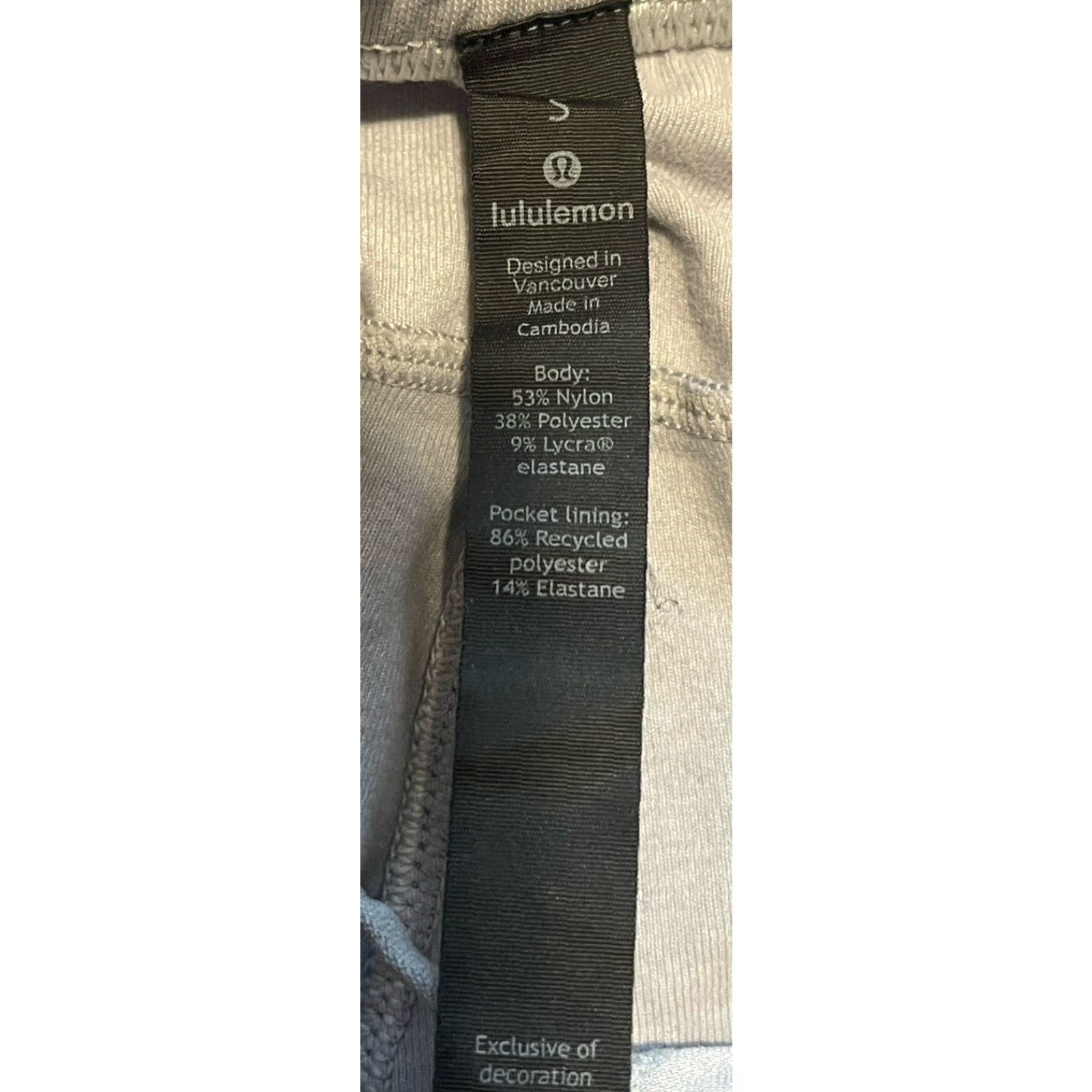 Lululemon Lululemon Intent Jogger Mens Beige Pants S Regular Inseam 30.5" Elastic Waist Pockets Zip Pocket Tapered Solid Jogger [M5655S] Size US 29 - 3 Thumbnail