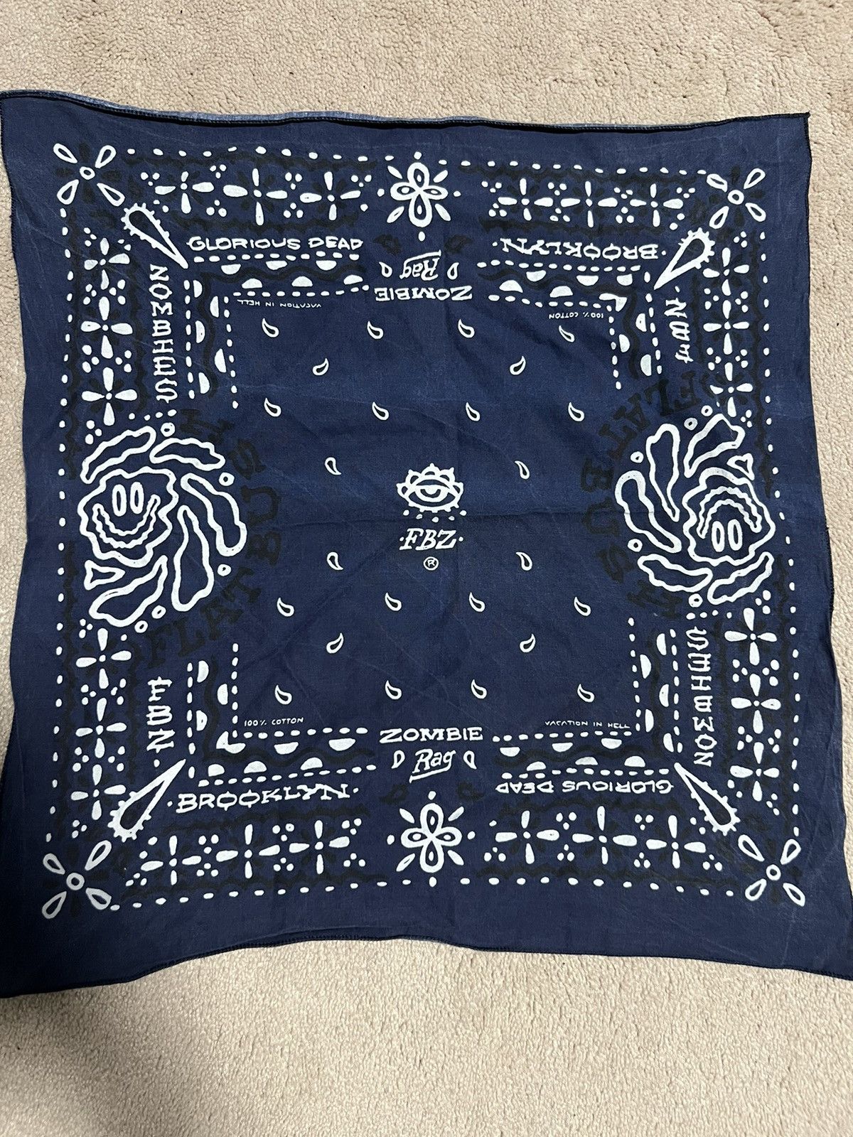 Flatbush Zombies Flatbush zombies Bandanna Size ONE SIZE - 4 Thumbnail