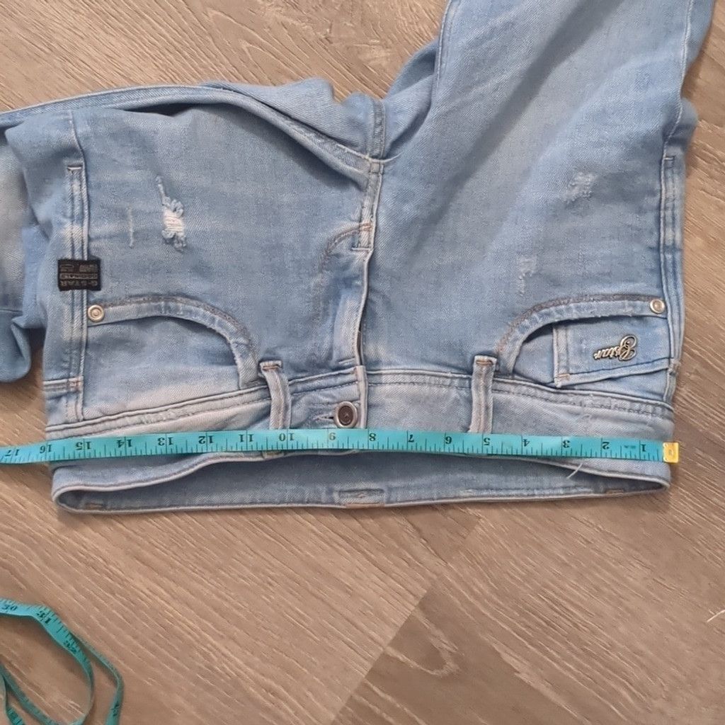 G-Star G-star raw distressed raw hem Lynn skinny jeans size 28 Size 28" / US 6 / IT 42 - 14 Thumbnail