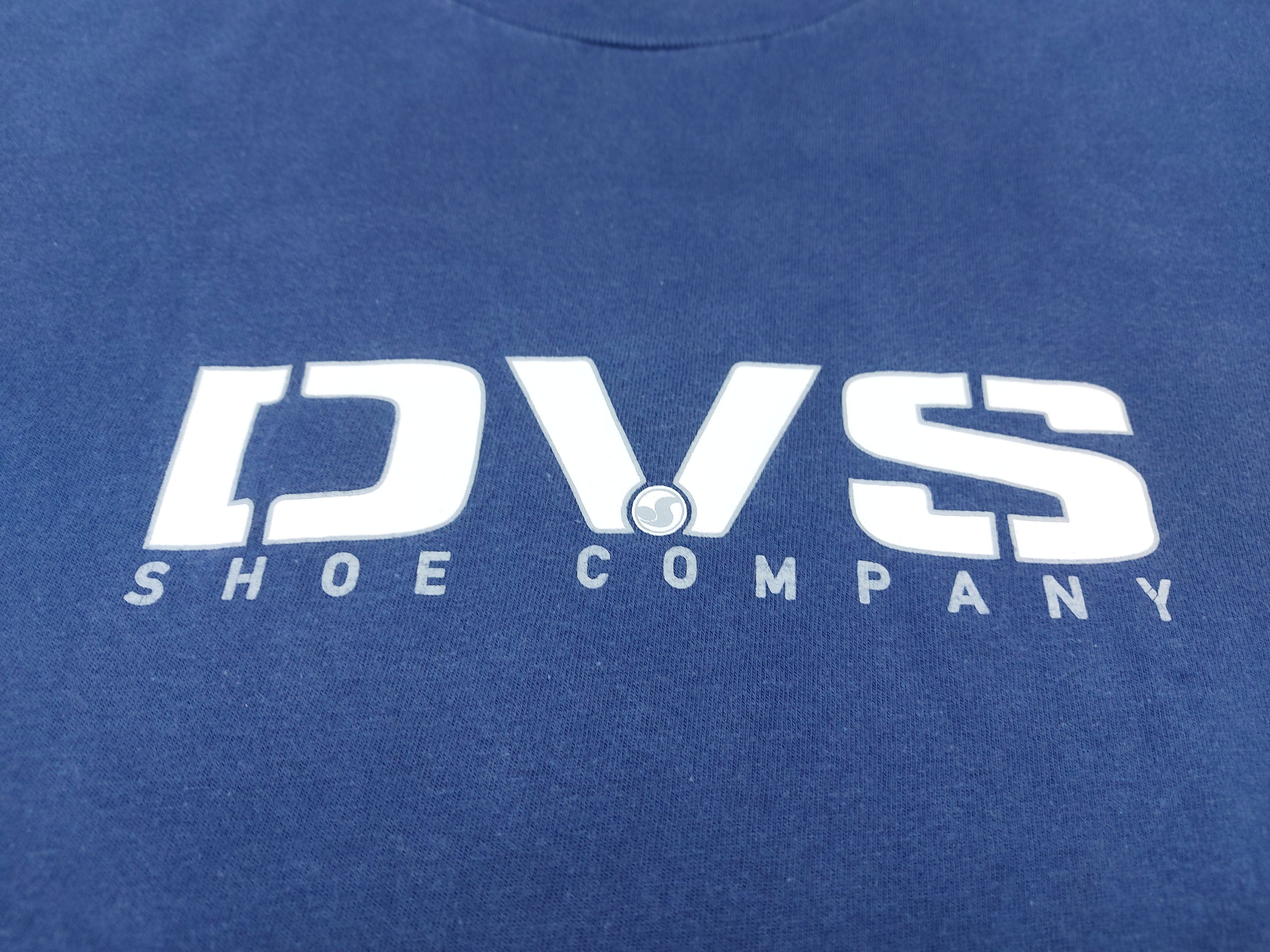 DVS × Vintage Vintage 90s DVS Shoes Company Skateboard Double-Sided TEE Size US L / EU 52-54 / 3 - 4 Thumbnail