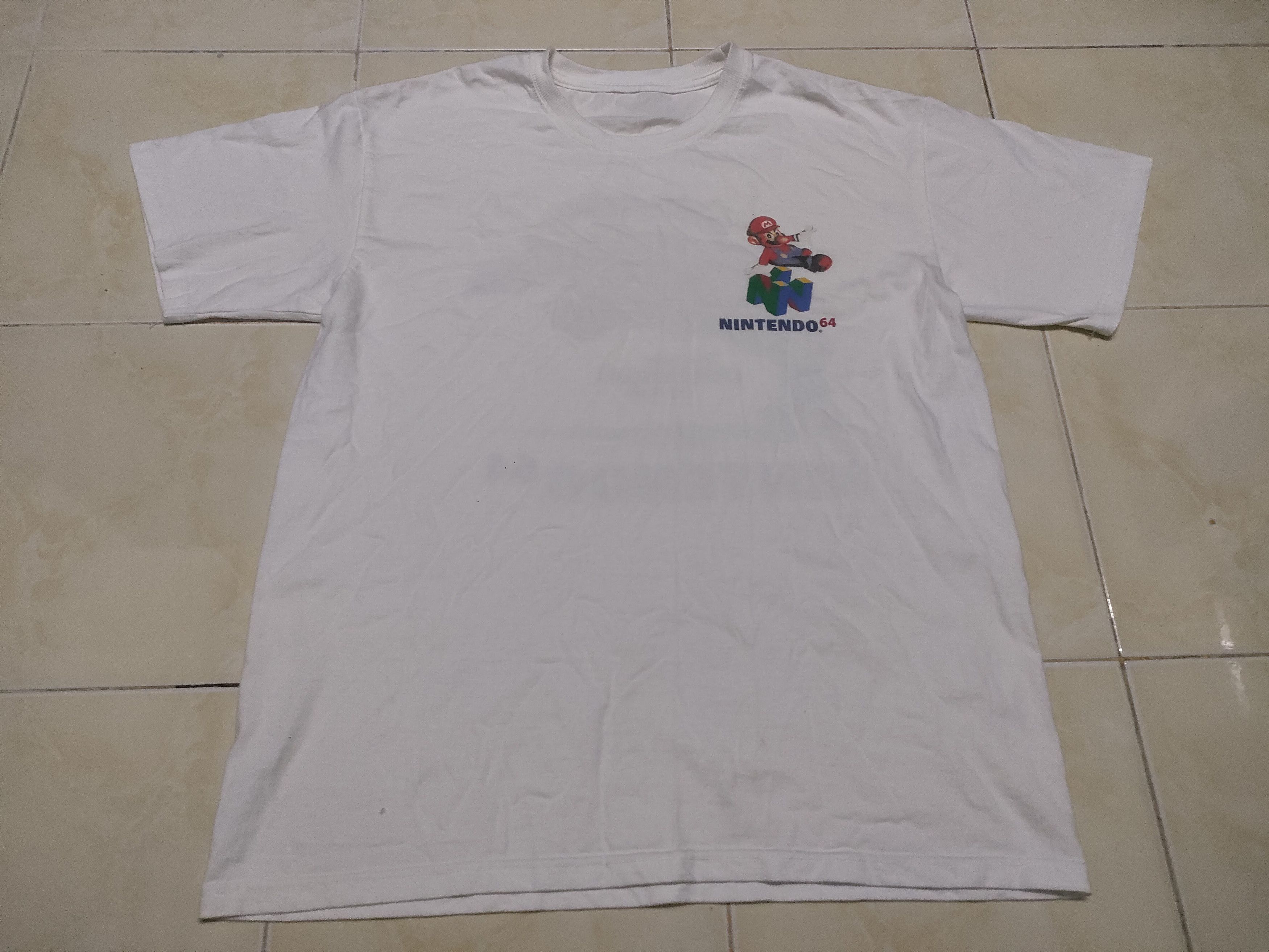 Nintendo × Vintage Vintage 90's Nitendo 64 Super Mario Video Game Movie Size US XL / EU 56 / 4 - 2 Thumbnail