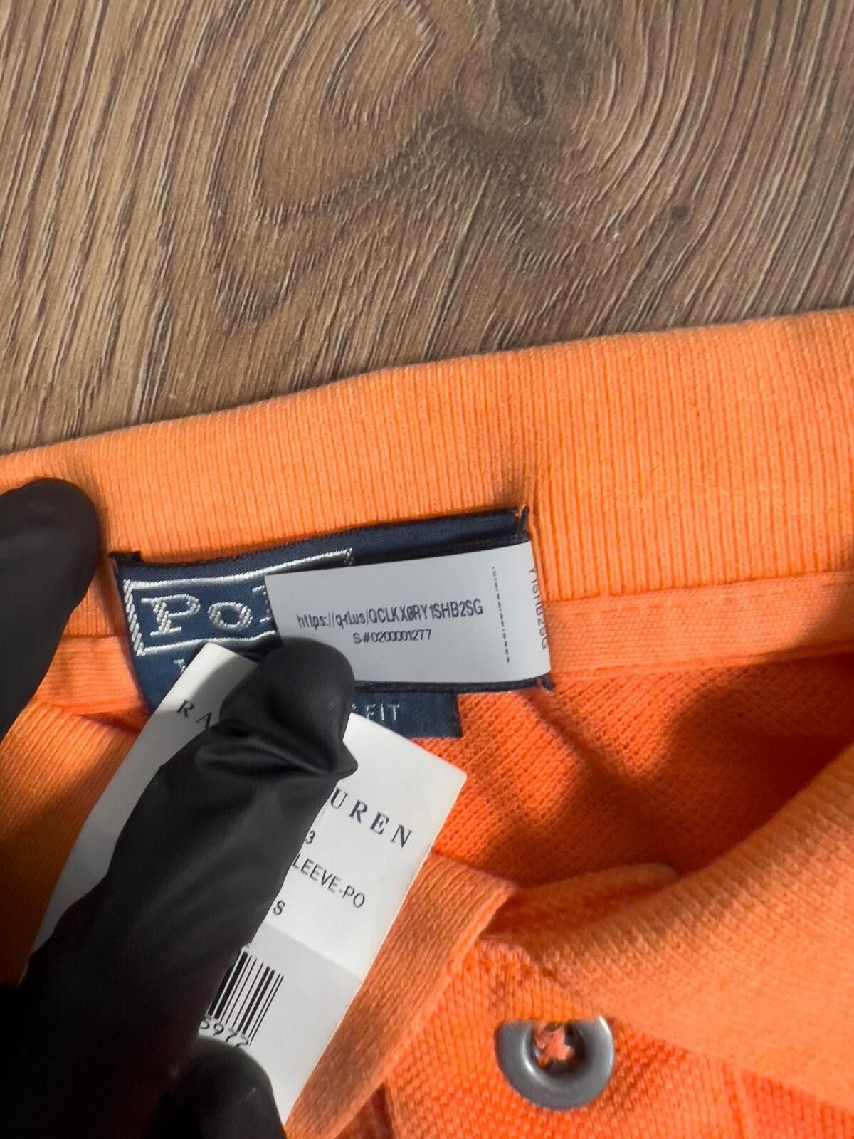 Polo Ralph Lauren Ralph Lauren Men’s Orange Polo Shirt Classic Fit Size L Size US L / EU 52-54 / 3 - 12 Thumbnail