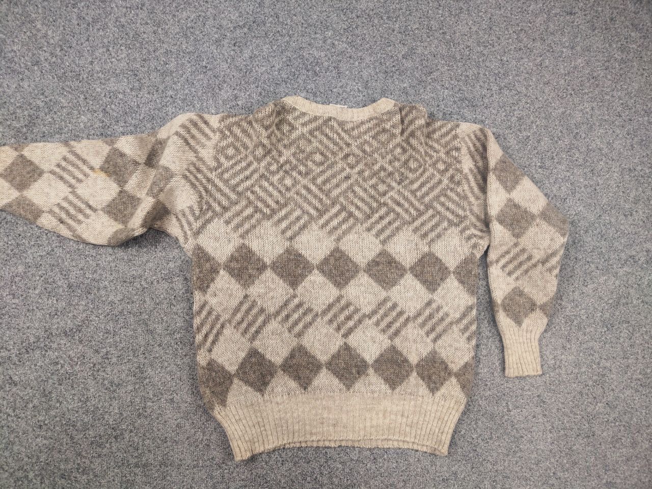Dale Of Norway Vintage 80's Hilda Iceland hand Knit Pattern Wool Sweater Size US M / EU 48-50 / 2 - 8 Thumbnail