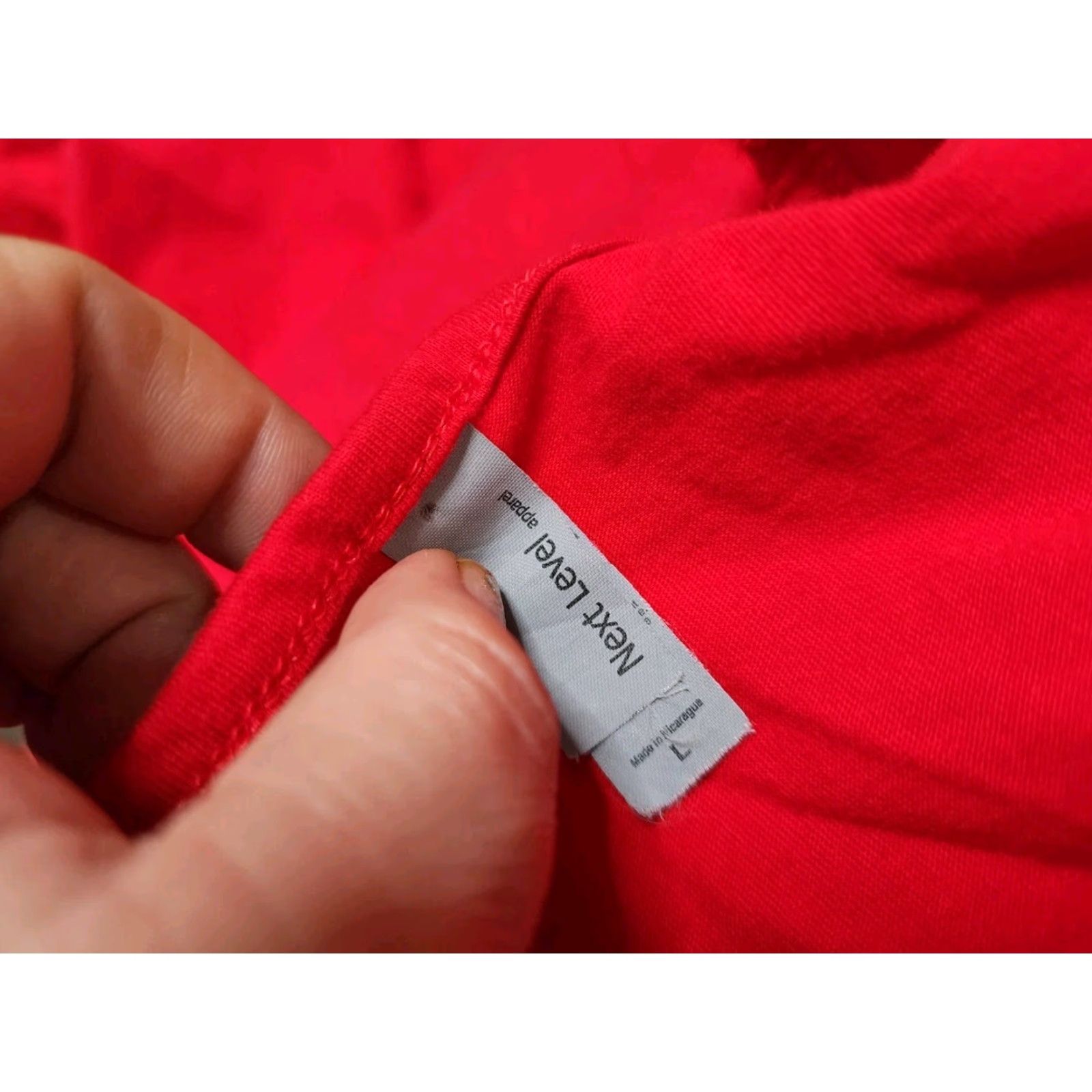 Next Level Next Level Mens XL Red Dibs On The Fiddle Player Tank Top Music Tee Size US XL / EU 56 / 4 - 4 Thumbnail