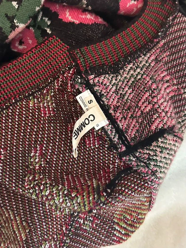 Comme des Garcons Comme des Garcons Mainline floral double-sided sweater car Size S / US 4 / IT 40 - 4 Thumbnail