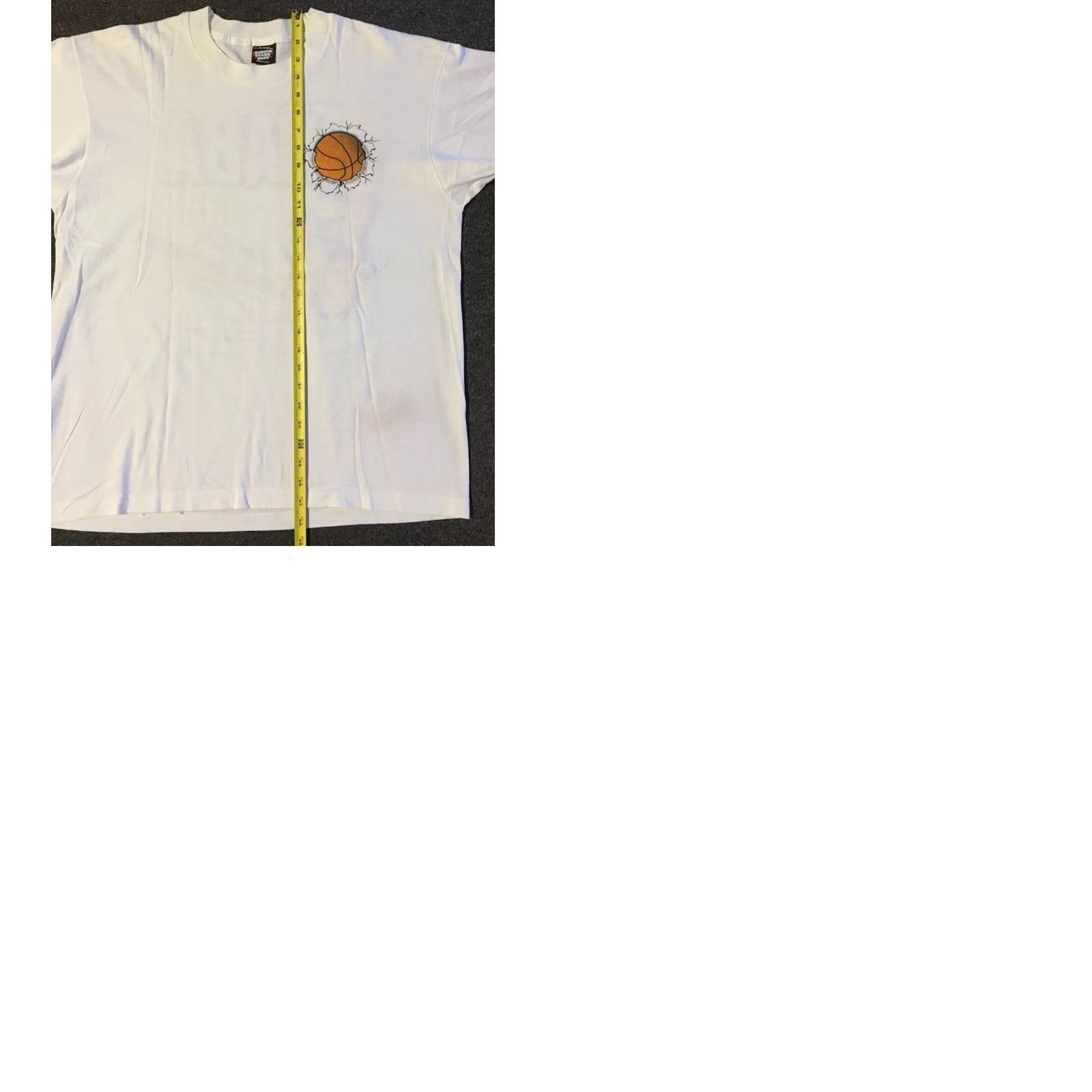 Vintage VINTAGE NABA Inter City Basketball Tournament Shirt M White Short Sleeve Men 90s Grunge Sports College USA Size M Size US M / EU 48-50 / 2 - 9 Thumbnail
