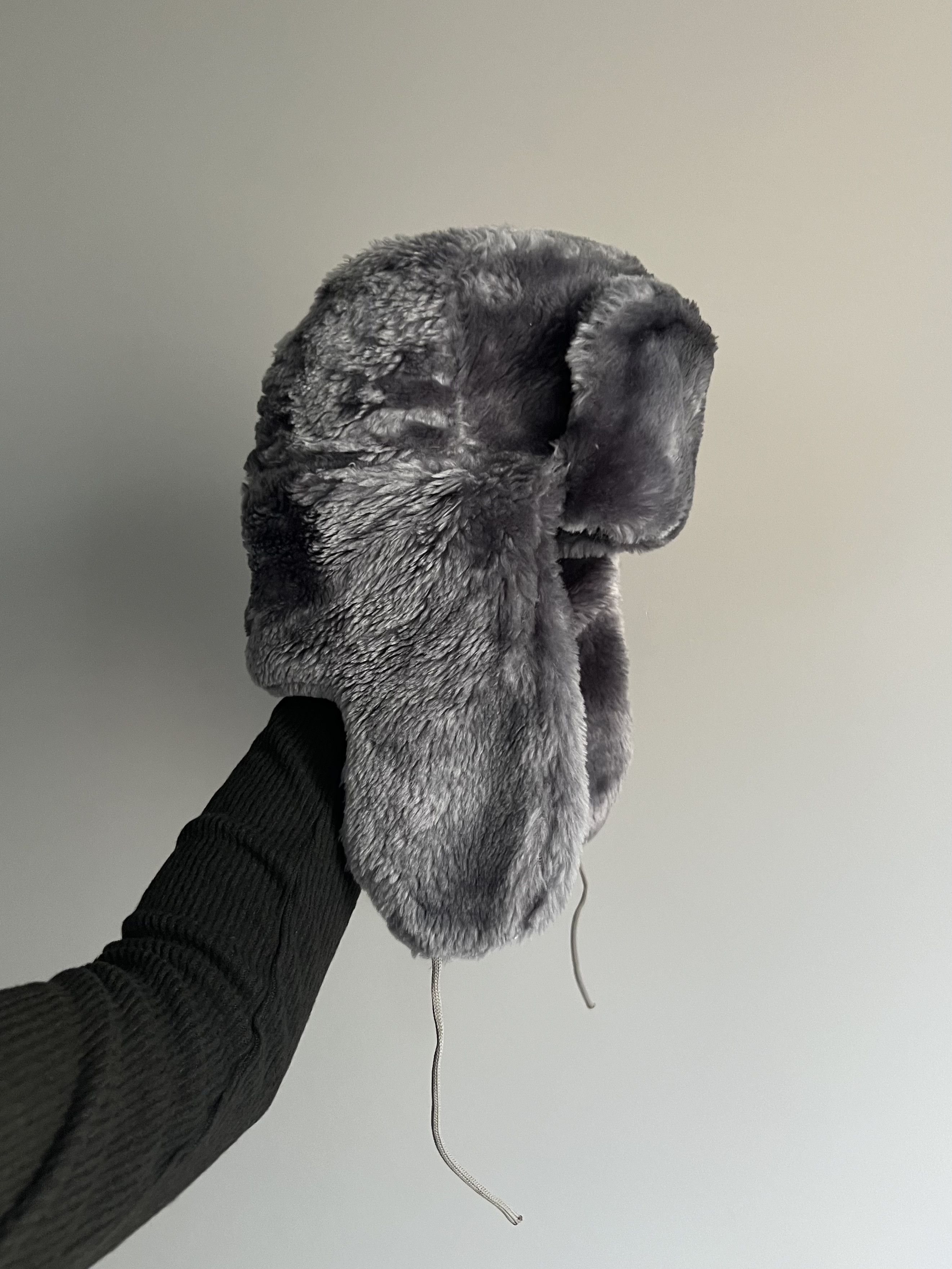 Japanese Brand Vintage Y2K Faux Fur Mohair Ushanka Trapper Hat Size ONE SIZE - 5 Thumbnail