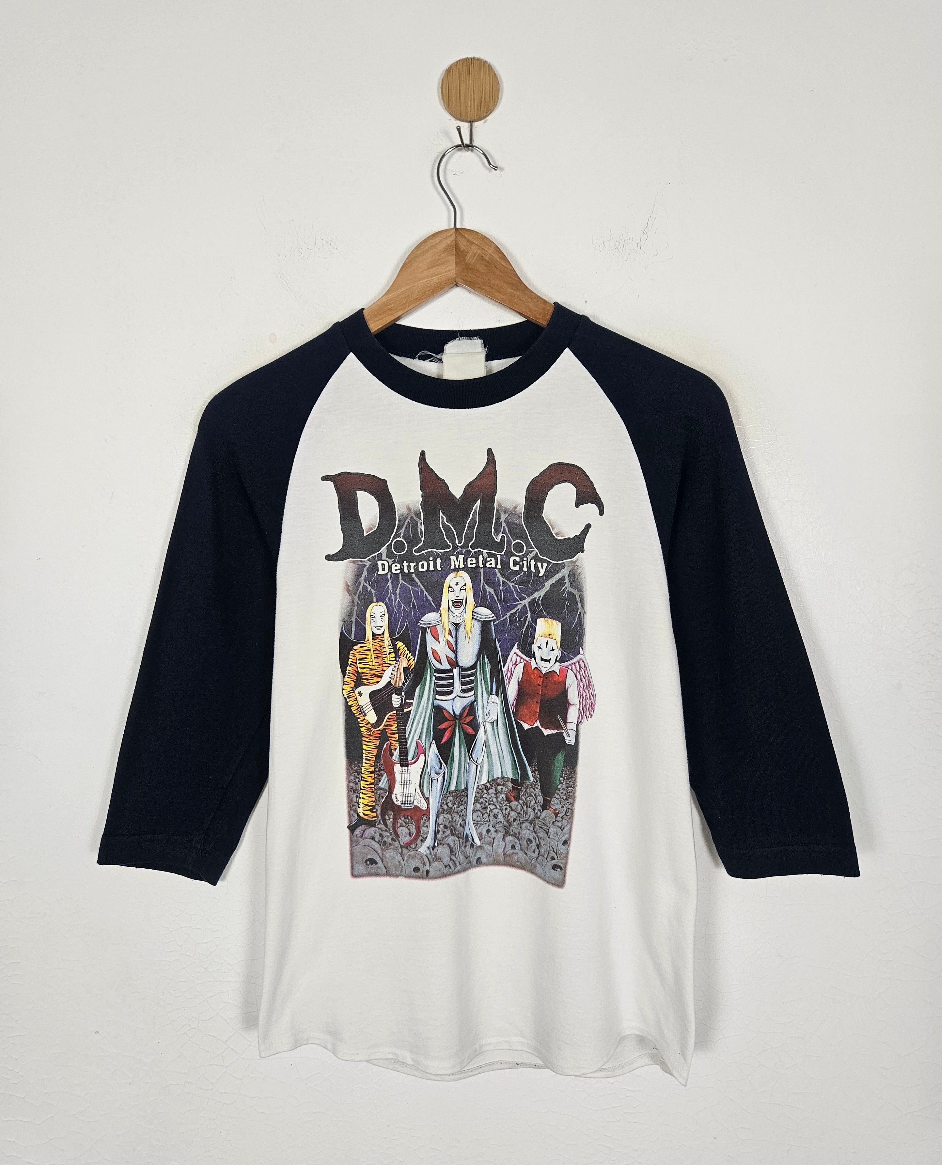 Anime Detroit Metal City anime tee raglan shirt Size US XS / EU 42 / 0 - 1 Thumbnail