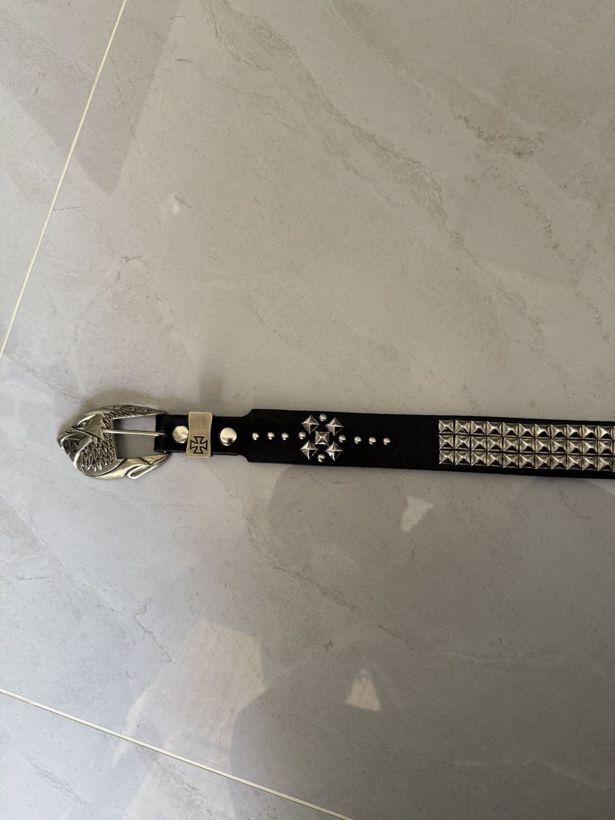 Enfants Riches Deprimes Enfants Riches Deprimes Studded Eagle Belt Sz.90 Size ONE SIZE - 8 Thumbnail