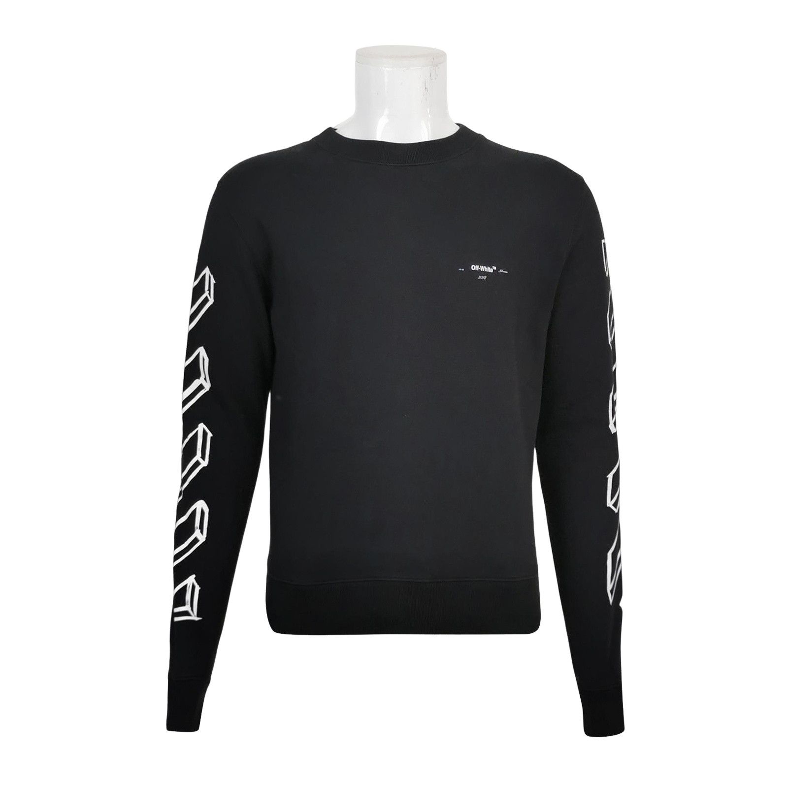 Off-White Off-White Sketch Diagonal Arrows Sweatshirt Size S Size US S / EU 44-46 / 1 - 1 Thumbnail
